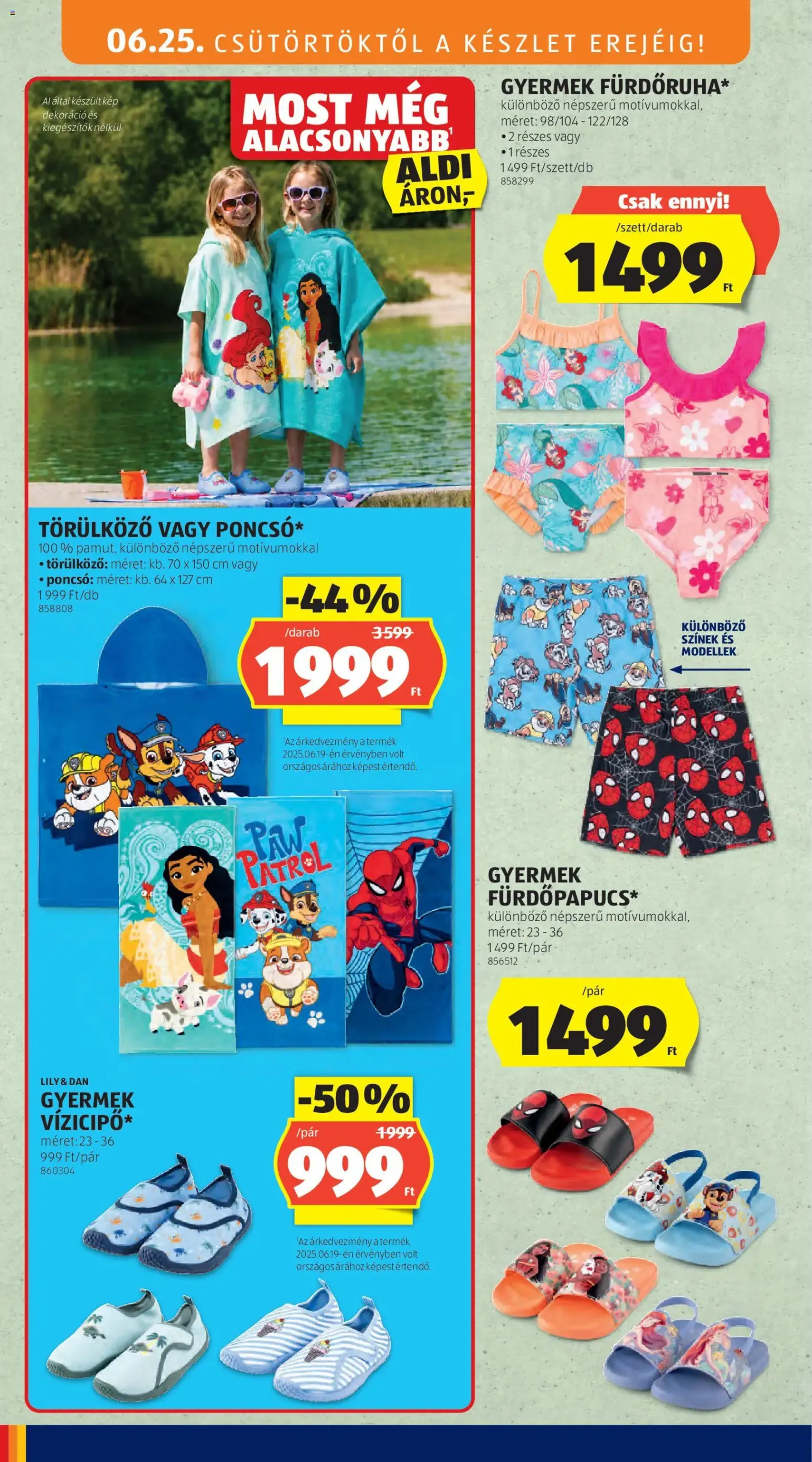 Aldi akciós újság - 2026.06.25. érvényes szórólap 22 oldal 62 oldalból