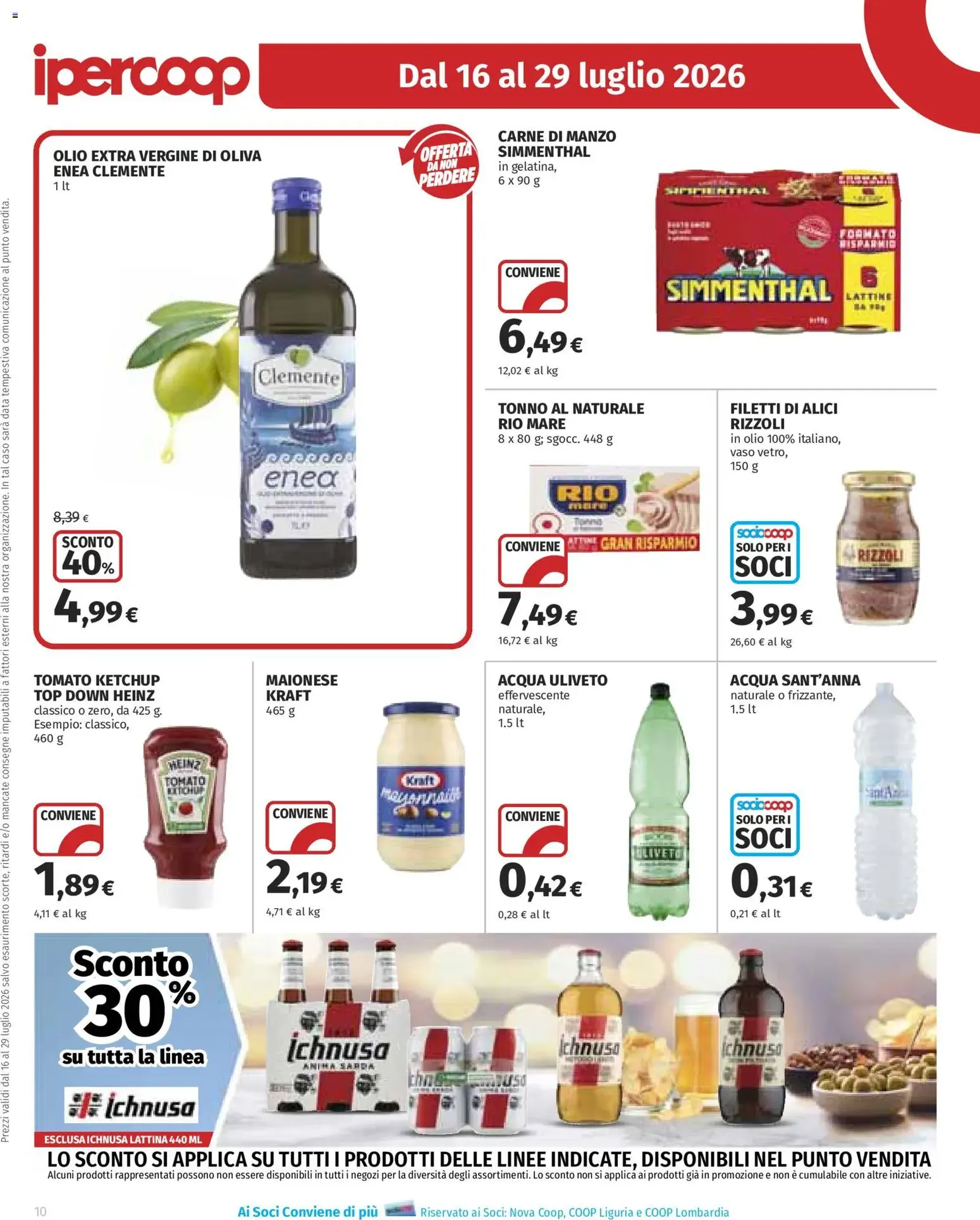 Ipercoop volantino - volantino valido dal 16/07/2026 pagina 10 di 50