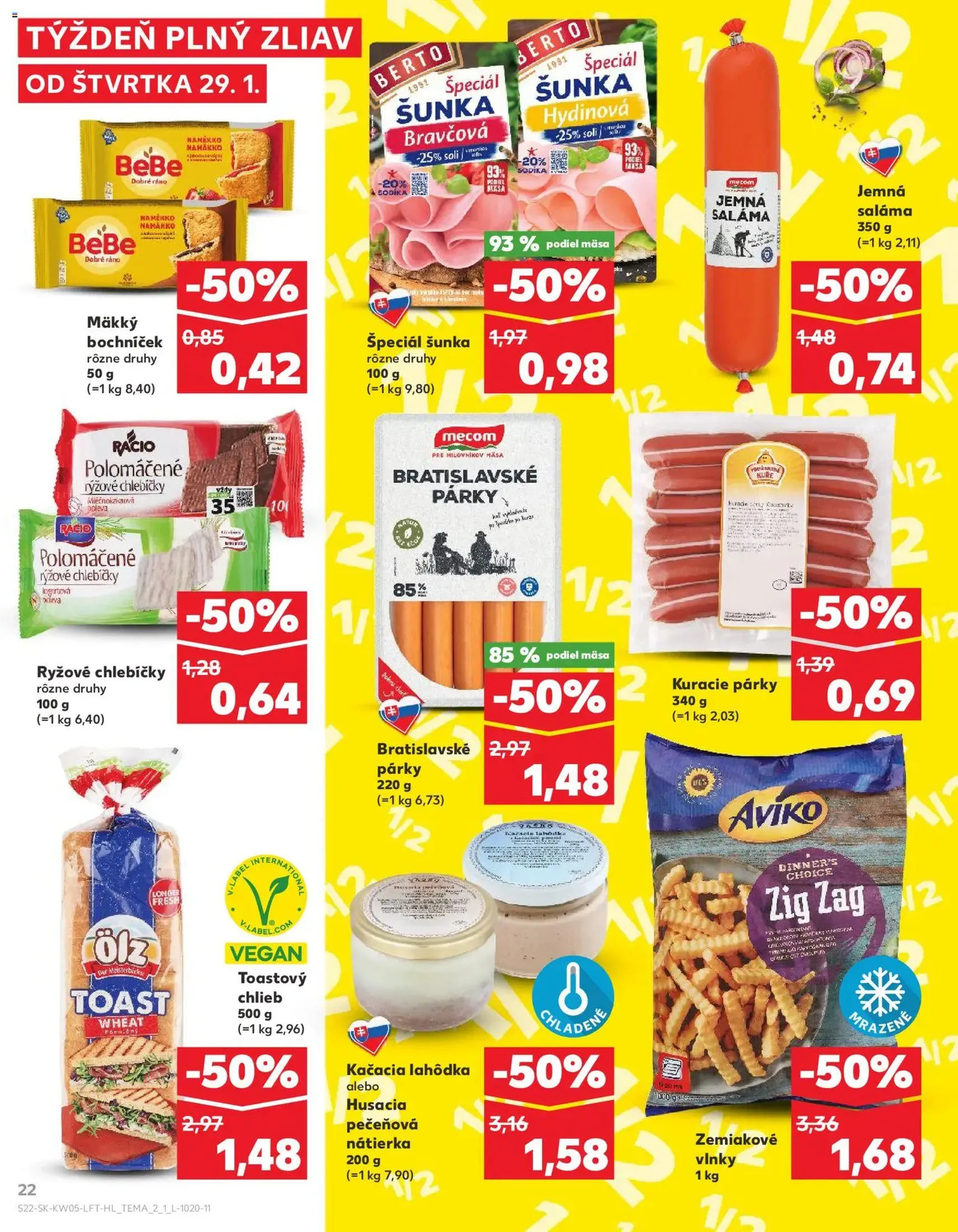 Kaufland SK Akciós újság - 2026.01.29. érvényes szórólap 22 oldal 74 oldalból
