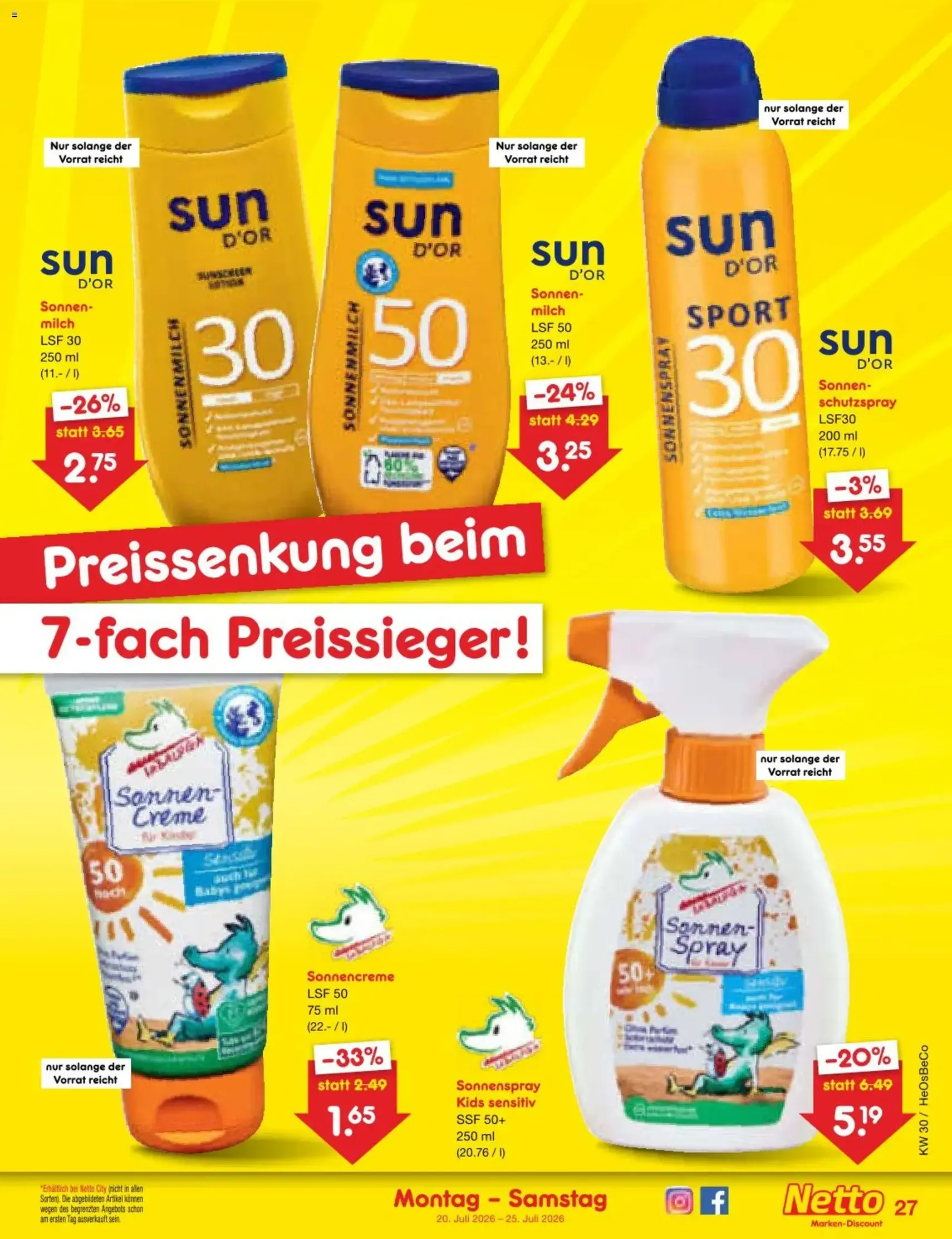 Netto Marken-Discount Prospekt - Gültiger Prospekt ab 20.07.2026, Seite 43 von insgesamt 71
