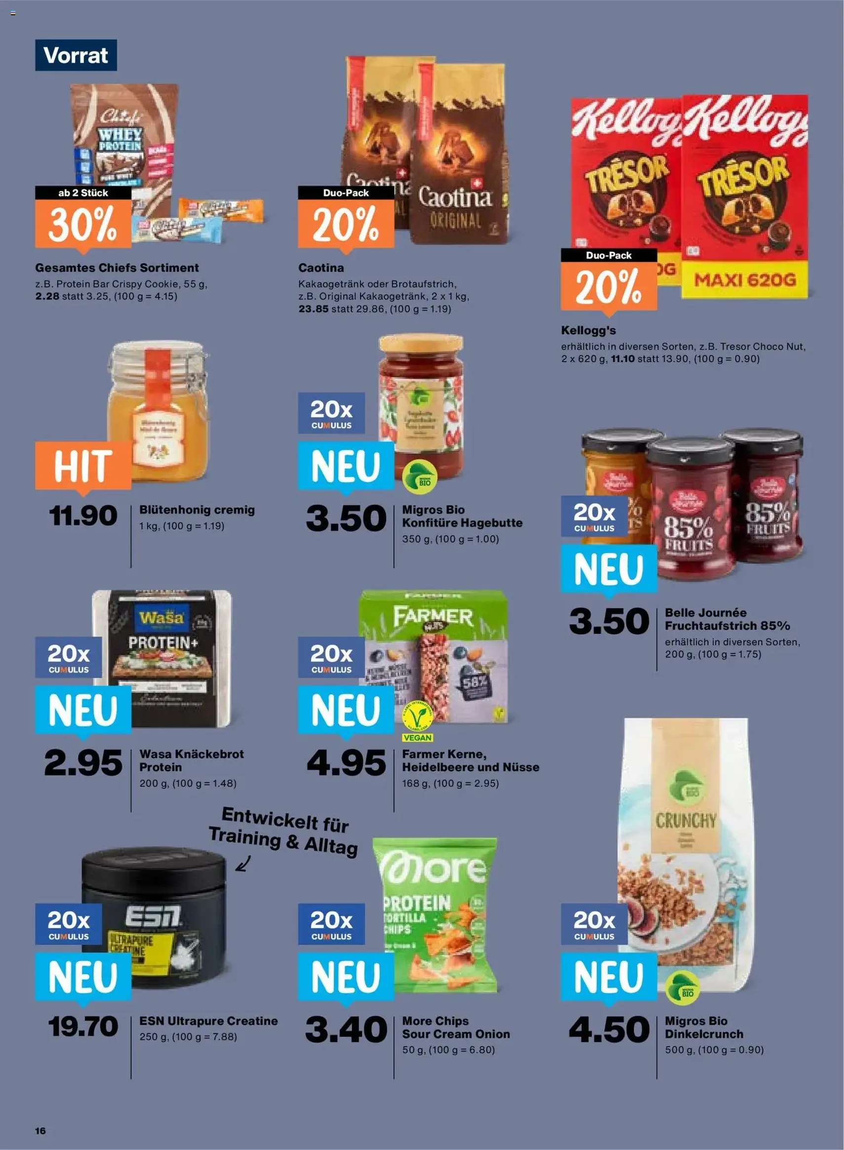 Migros aktionen - Gültiger Prospekt ab 15.10.2026, Seite 16 von insgesamt 24
