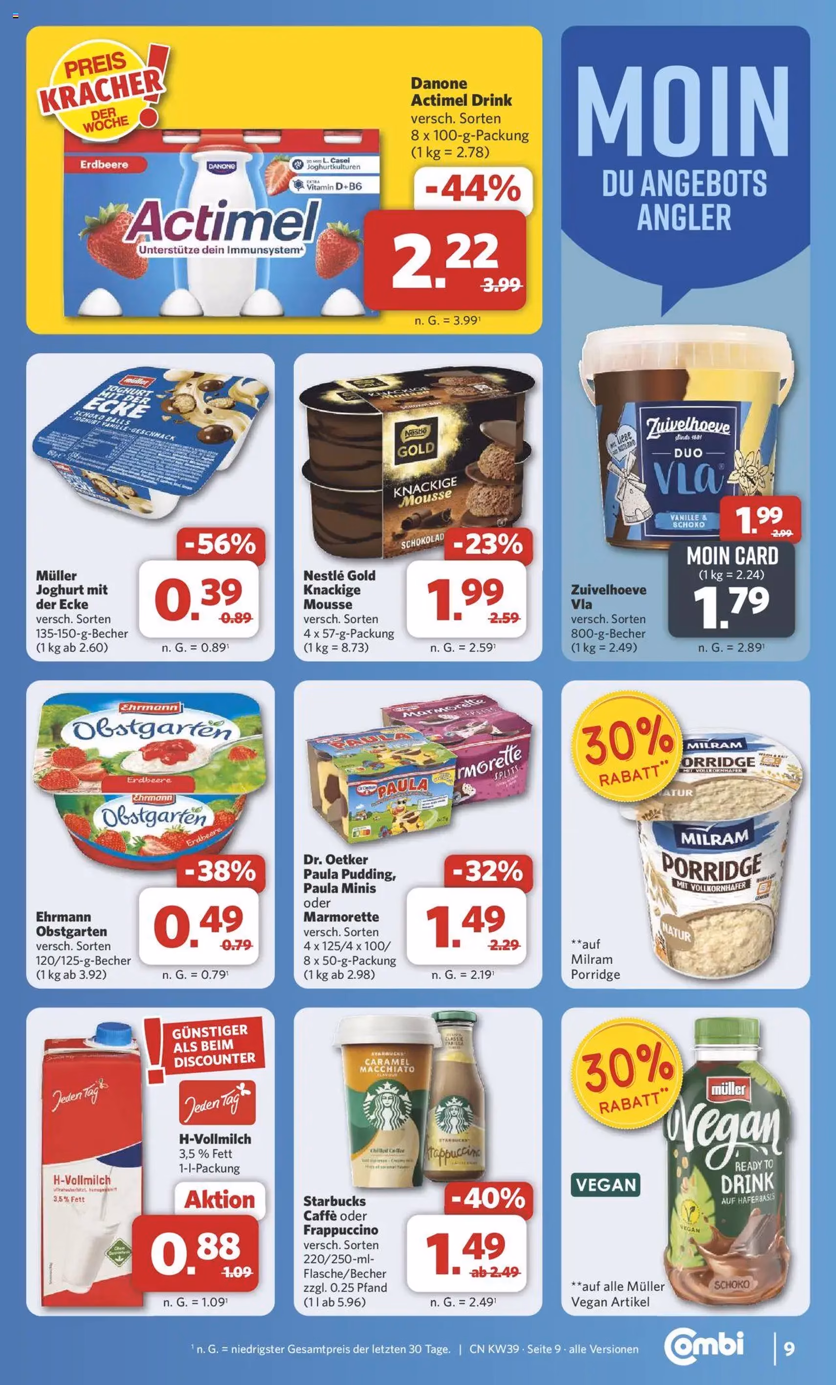 Combi Prospekt - Gültiger Prospekt ab 22.09.2025, Seite 9 von insgesamt 35 Combi Prospekt - Gültiger Prospekt ab 22.09.2025, Seite 9 von insgesamt 35