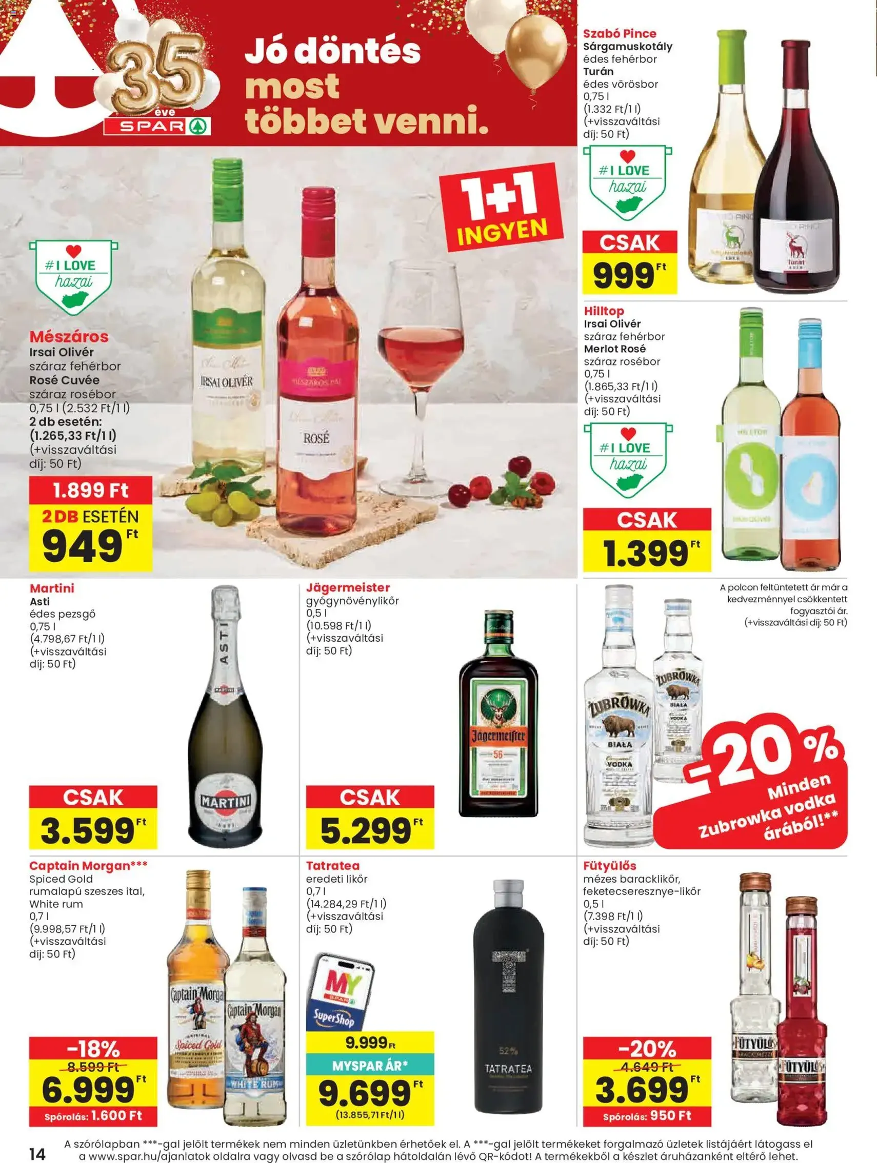 Spar akciós újság - 2026.07.02. érvényes szórólap 14 oldal 20 oldalból
