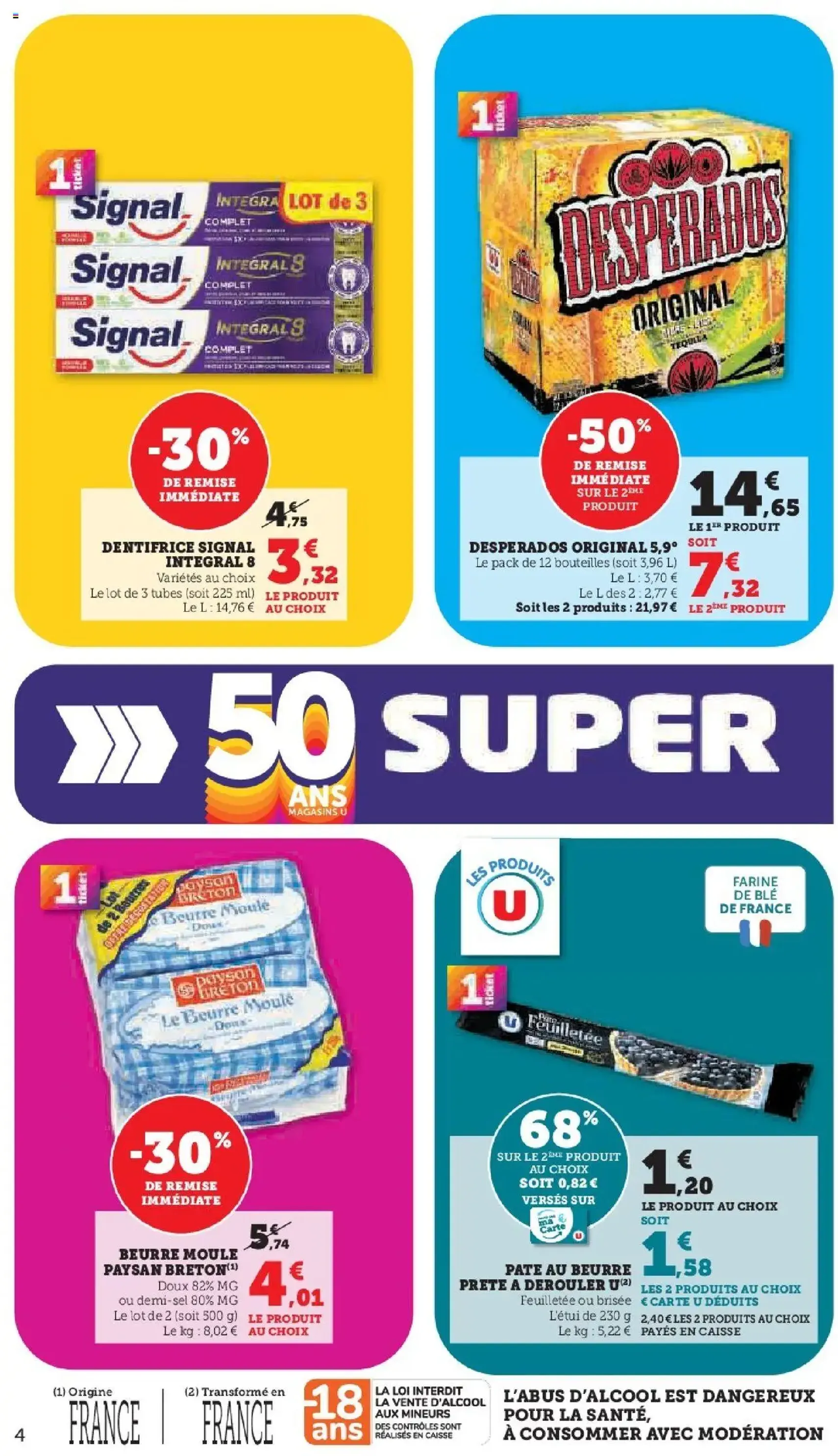 Hyper U catalogue - brochure valable à partir du 07/10/2025, page 4 sur 44