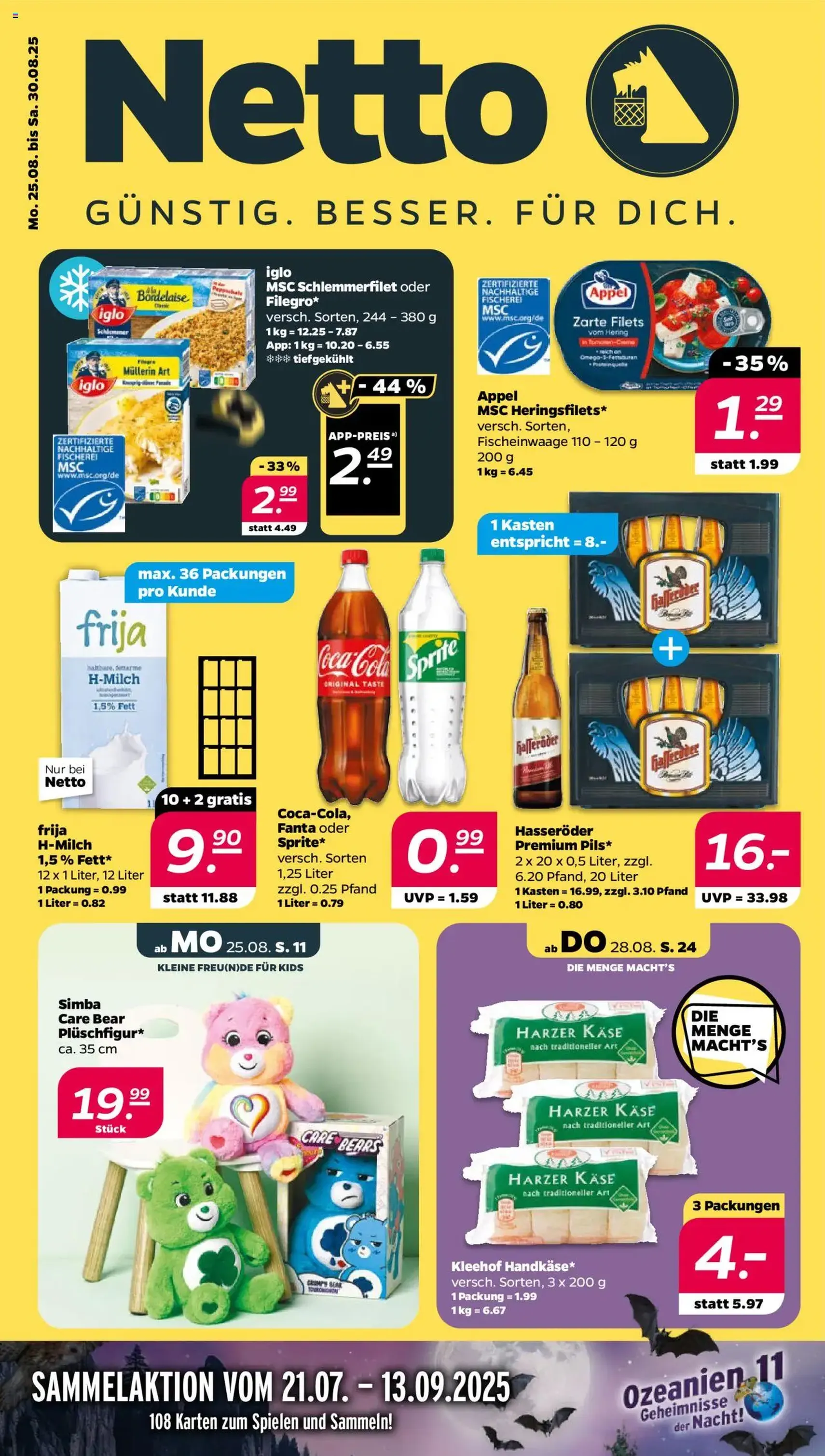 Netto Prospekt - Gültiger Prospekt ab 25.08.2025, Seite 1 von insgesamt 30 Netto Prospekt - Gültiger Prospekt ab 25.08.2025, Seite 1 von insgesamt 30