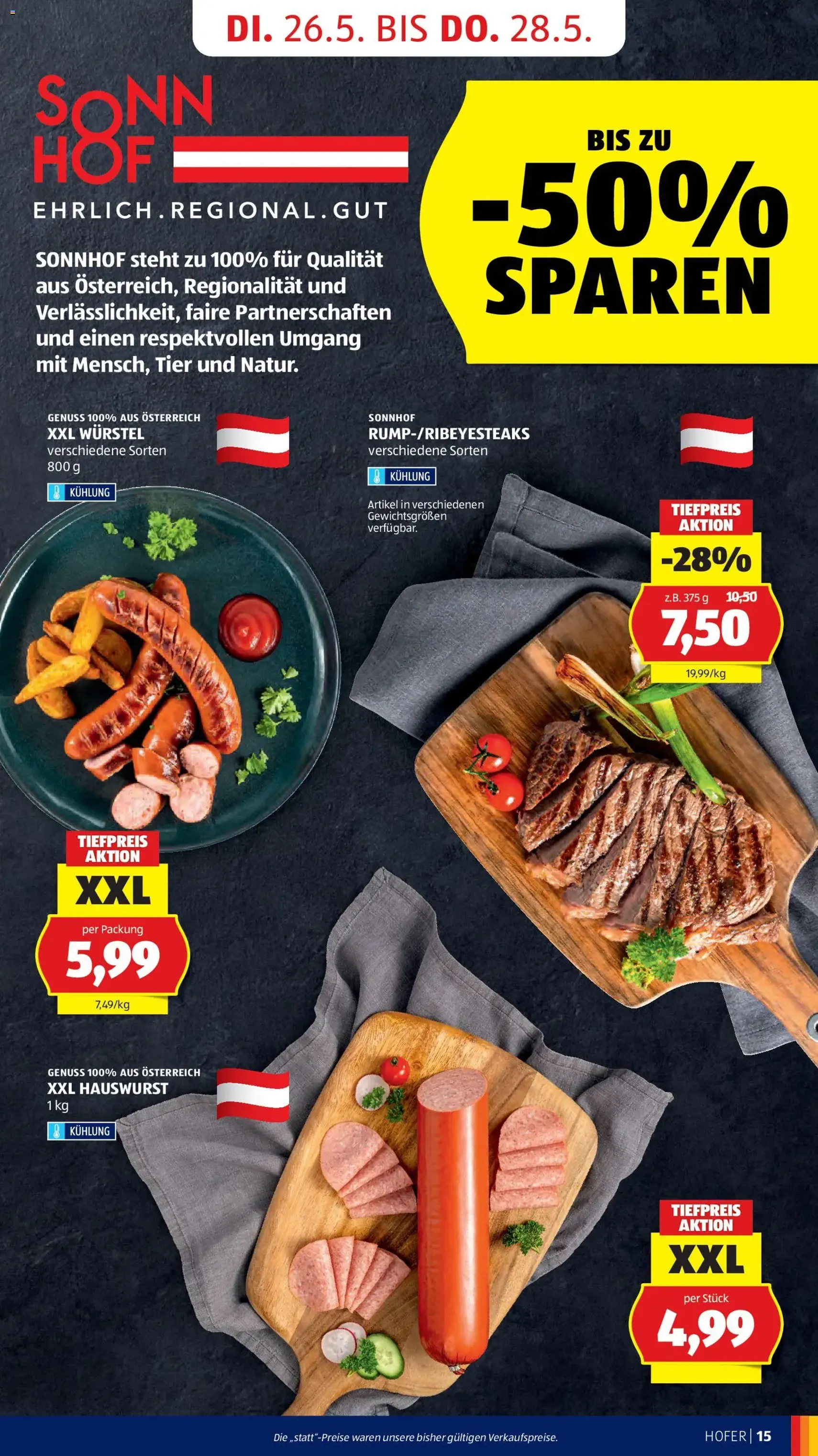 Hofer Flugblatt - Gültiger Prospekt ab 22.05.2026, Seite 19 von insgesamt 46