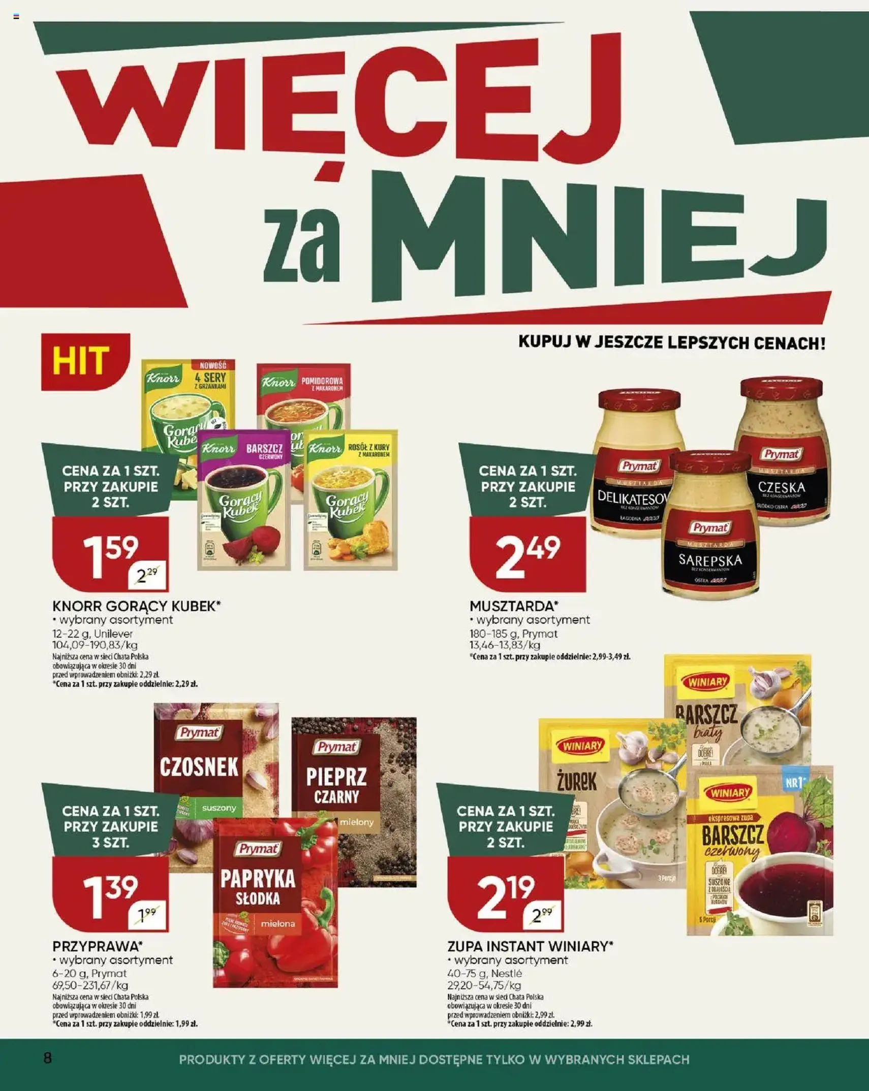Chata Polska Gazetka - ważny gazetka od 13.08.2025 strona 8 z 20
