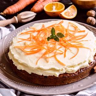 Recipe preview Carrot Cake with Mascarpone and Curd