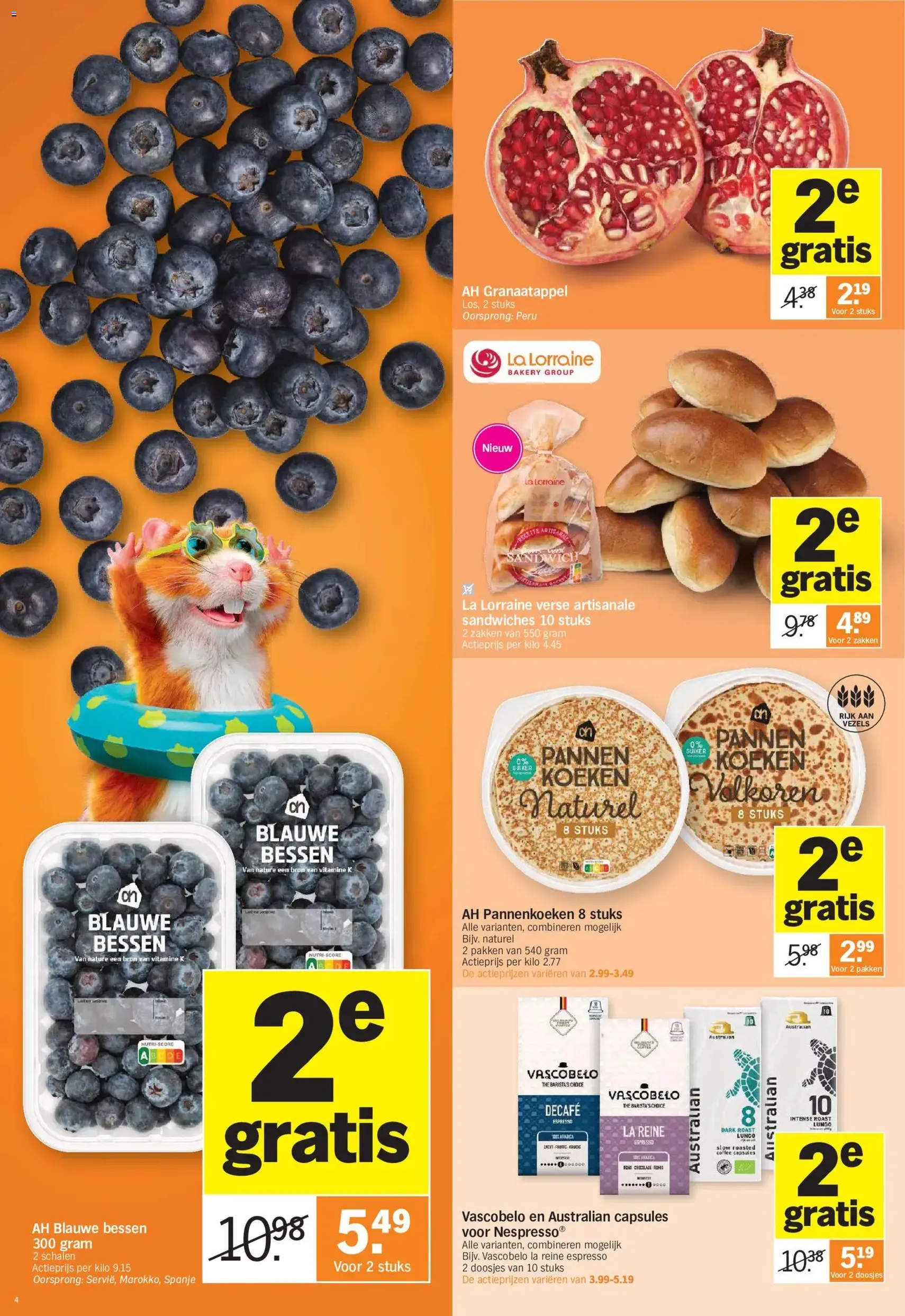 Albert Heijn Folder week / de la semaine 27 - geldige folder vanaf 29/06/2026 pagina 4 van 14