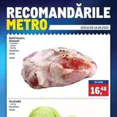 Catalog Metro - previzualizare cataloage valabilă începând cu 08.09.2025