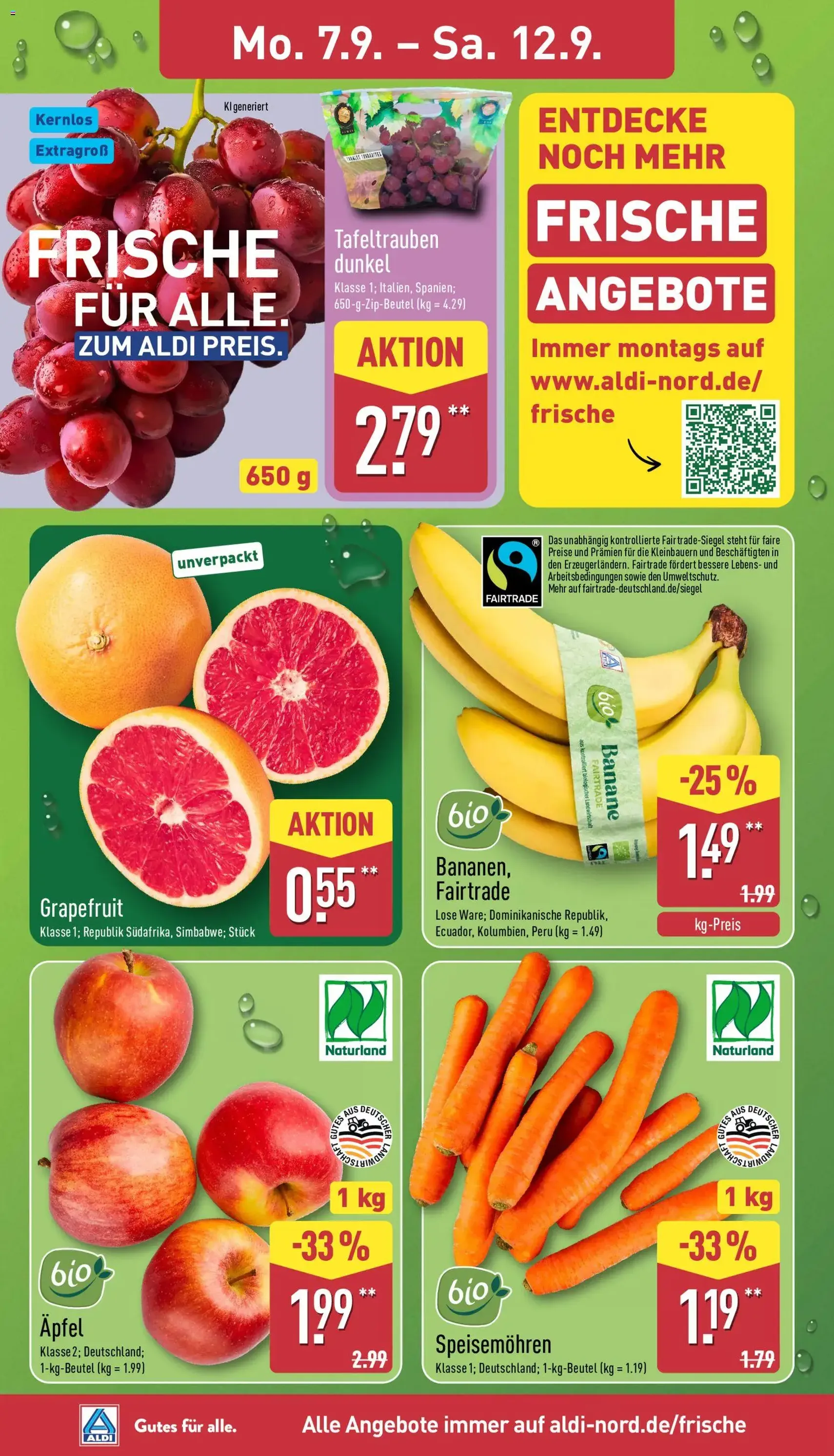 Aldi Prospekt - Gültiger Prospekt ab 07.09.2026, Seite 2 von insgesamt 40