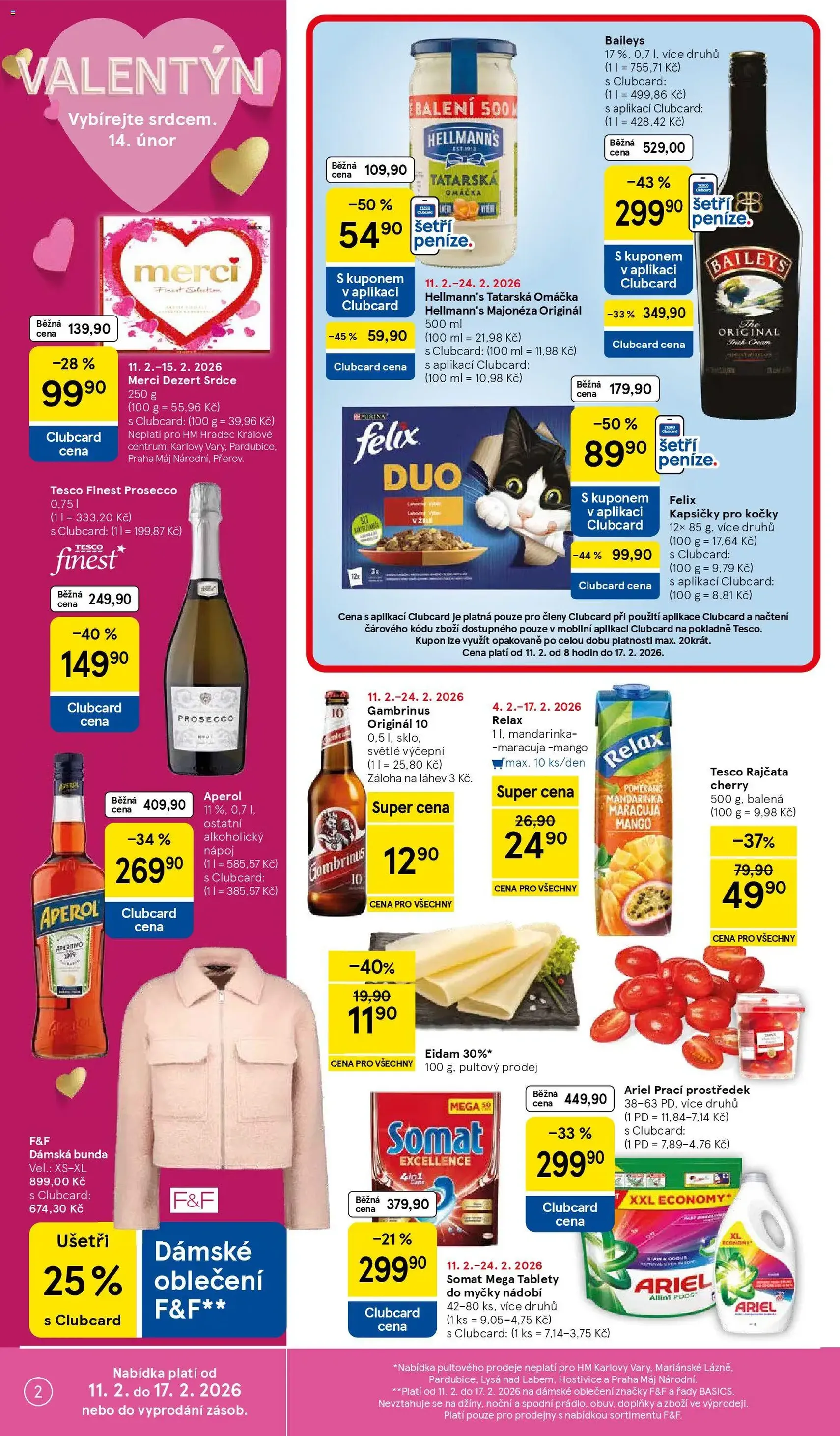 Tesco leták - Hypermarket - platný leták od 11.02.2026 strana 2 z 31