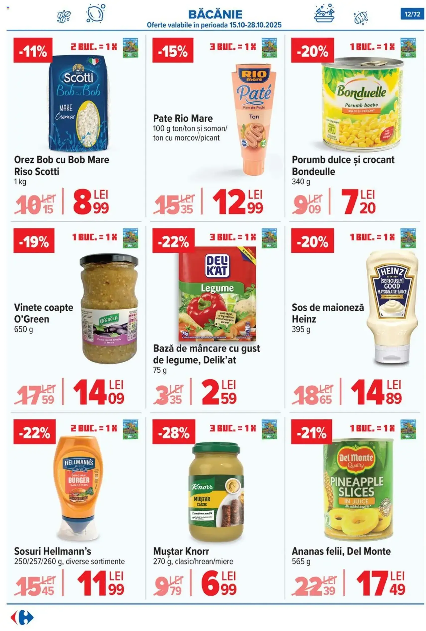 Catalog Carrefour - cataloage valabile începând cu 15.10.2025 pagina 13 din 74 Catalog Carrefour - cataloage valabile începând cu 15.10.2025 pagina 13 din 74