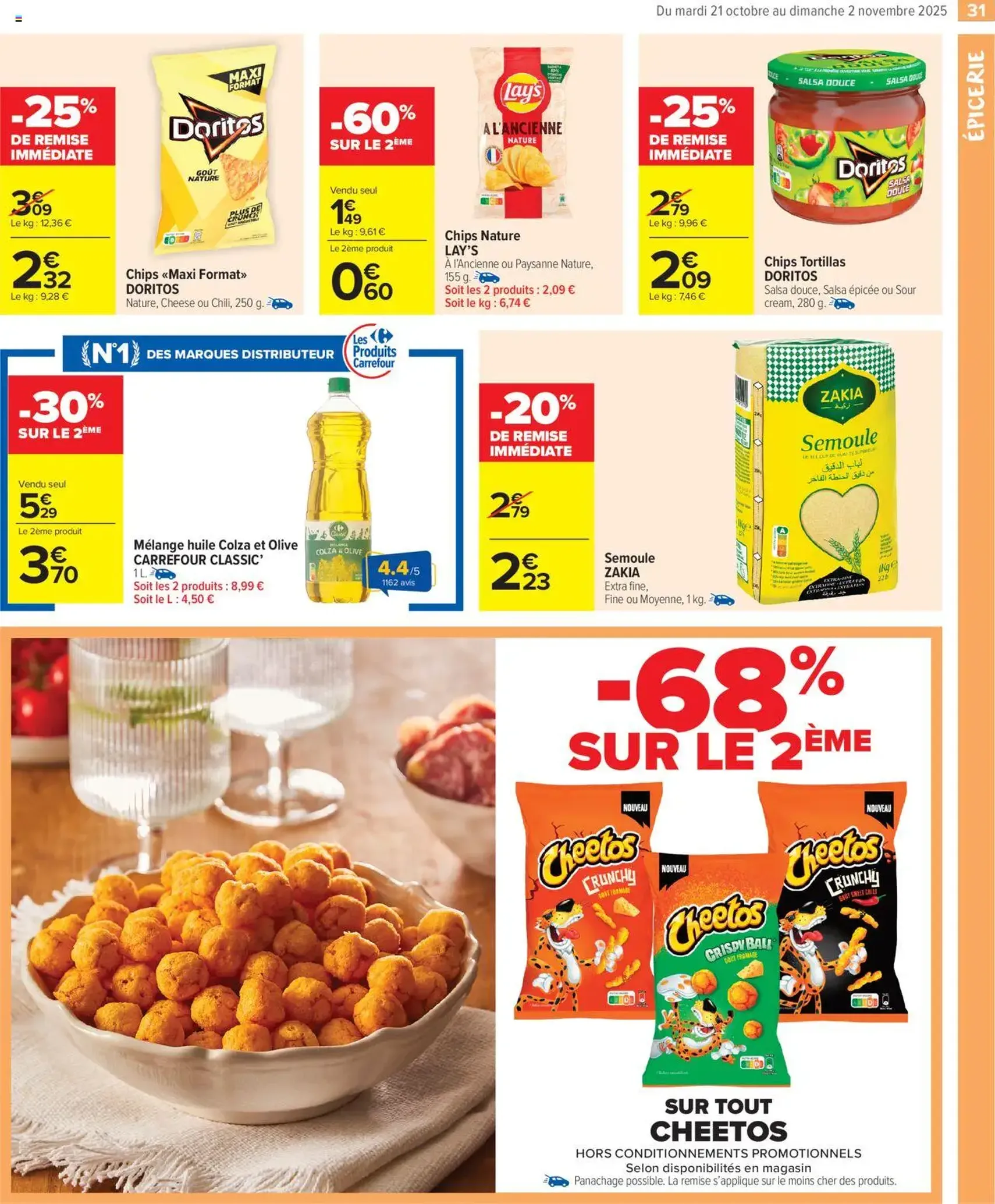 Carrefour Market catalogue semaine 43 - brochure valable à partir du 21/10/2025, page 33 sur 54 Carrefour Market catalogue semaine 43 - brochure valable à partir du 21/10/2025, page 33 sur 54