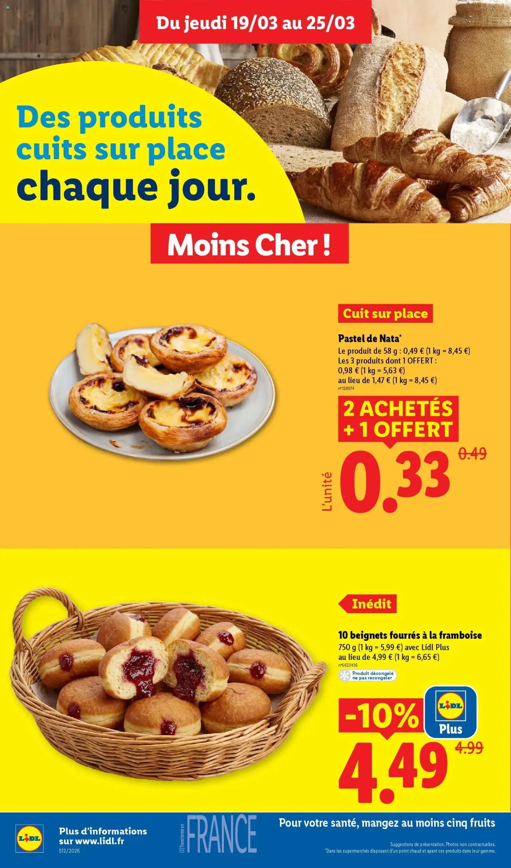 LIDL catalogue semaine 12 - brochure valable à partir du 19/03/2026, page 8 sur 59