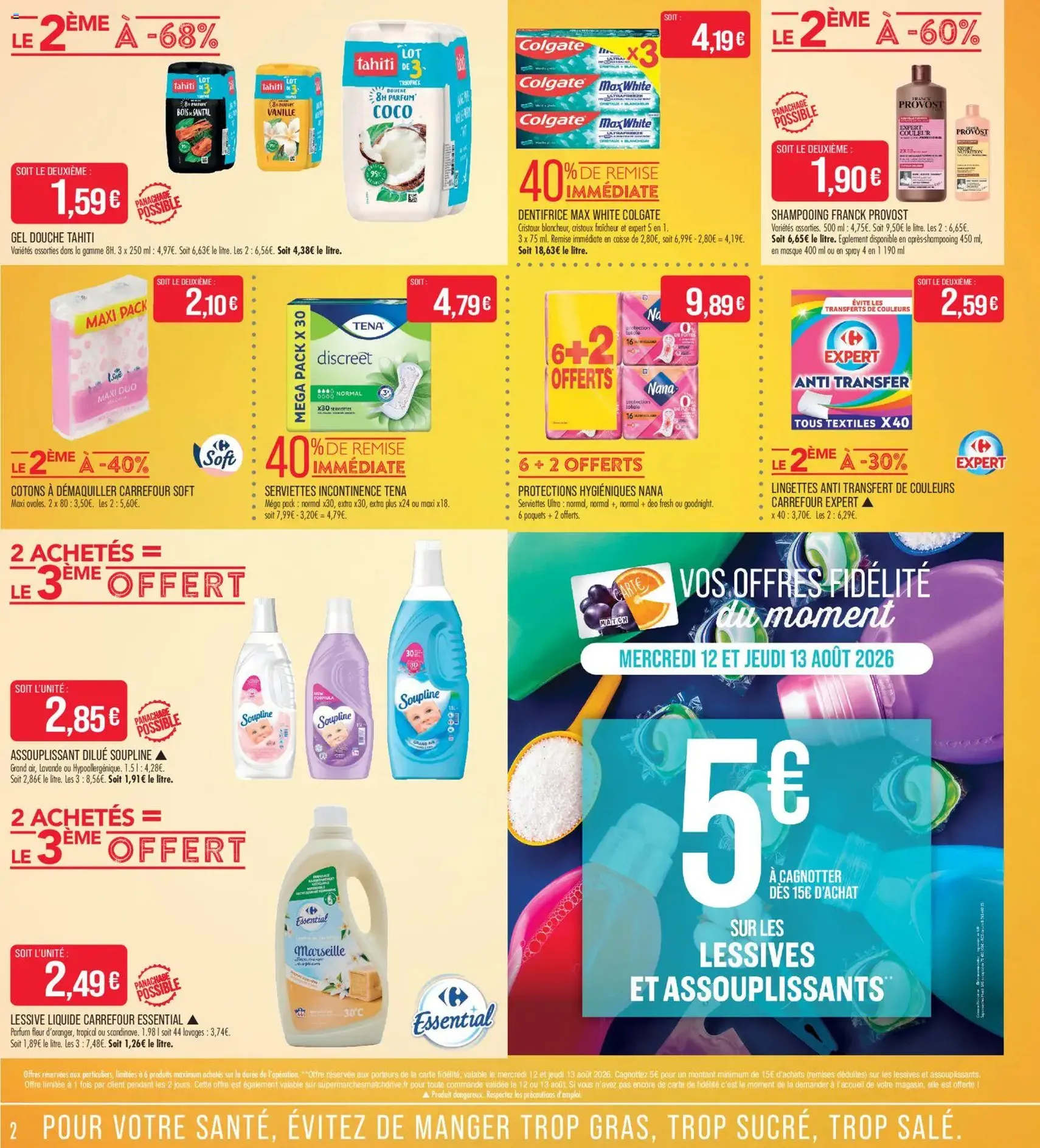 Match Supermarché catalogue - brochure valable à partir du 11/08/2026, page 2 sur 8