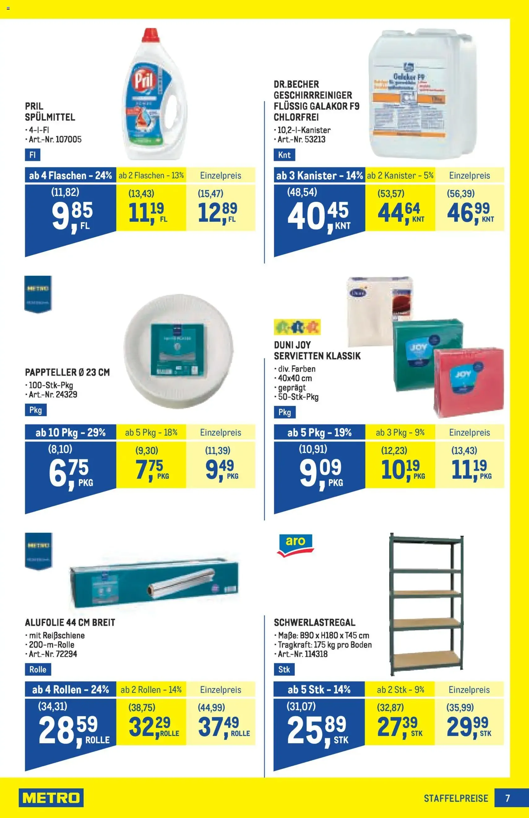 Metro angebote Profi - Gültiger Prospekt ab 19.02.2026, Seite 7 von insgesamt 64