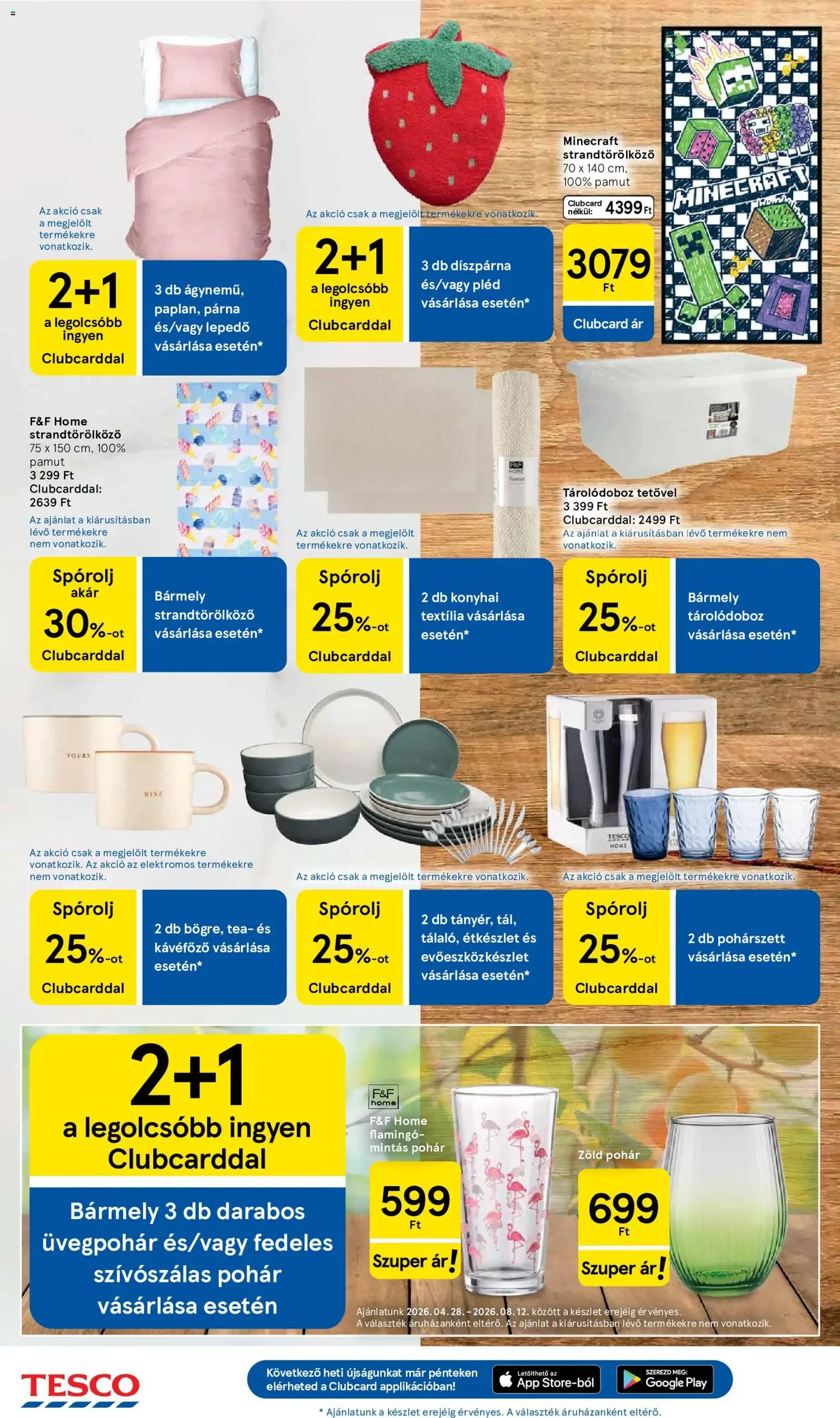 Tesco aktuális akciós újság - 2026.07.16. érvényes szórólap 14 oldal 30 oldalból