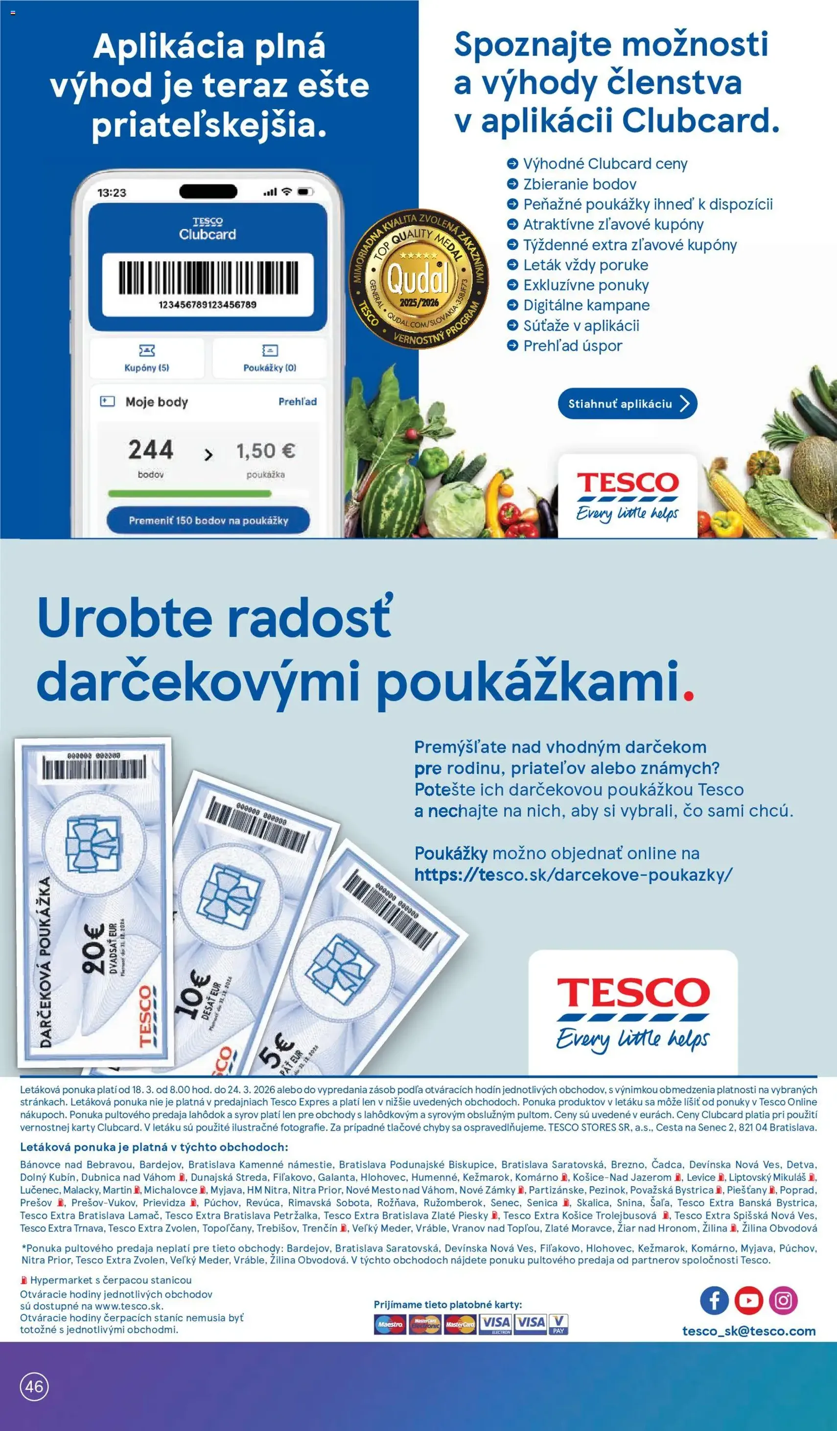 Tesco hypermarket - leták - platný leták od 18.03.2026 strana 46 z 49