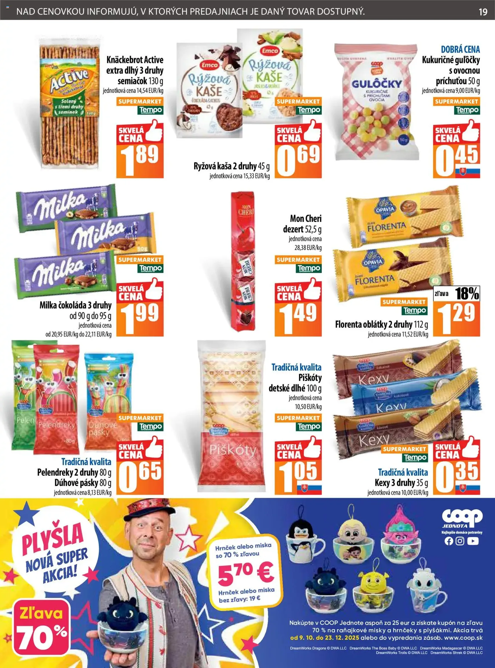 COOP Jednota leták - platný leták od 23.10.2025 strana 19 z 28 COOP Jednota leták - platný leták od 23.10.2025 strana 19 z 28