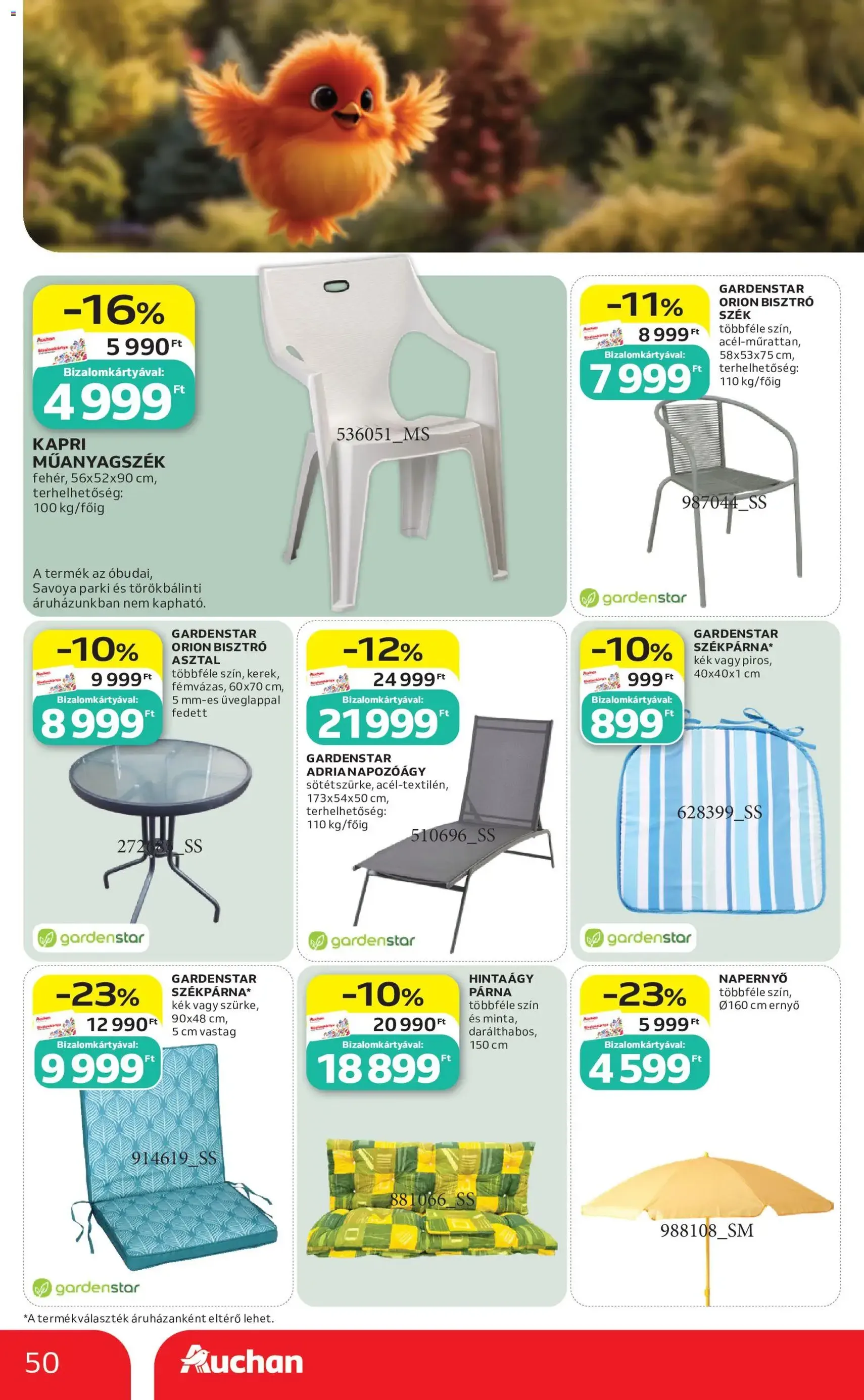 Auchan akciós újság - 2026.05.21. érvényes szórólap 50 oldal 52 oldalból