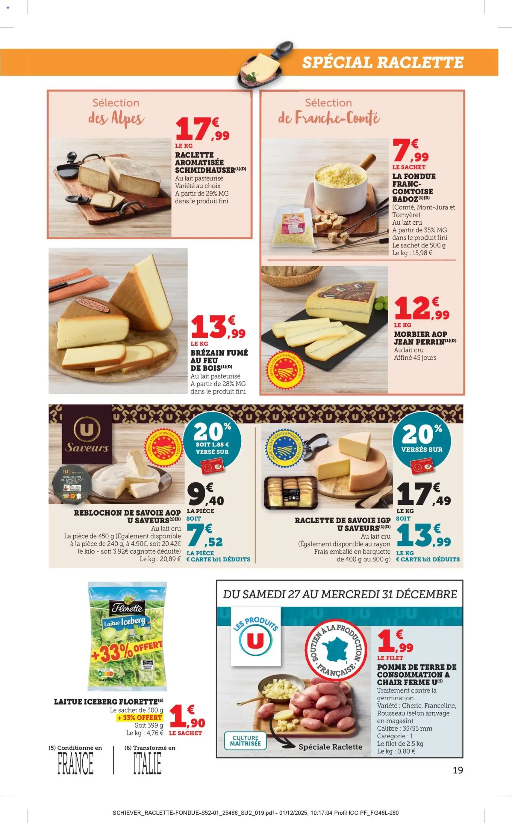 Bi1 Les offres du moment - brochure valable à partir du 27/12/2025, page 19 sur 28