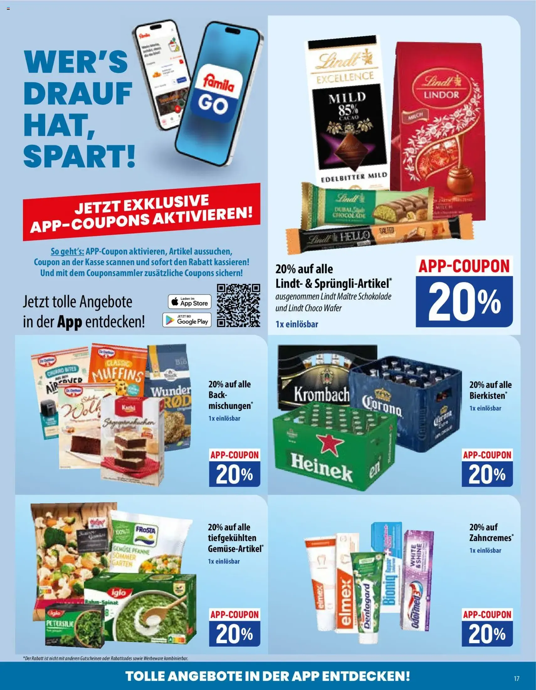 Famila Prospekt - Gültiger Prospekt ab 19.10.2026, Seite 17 von insgesamt 24