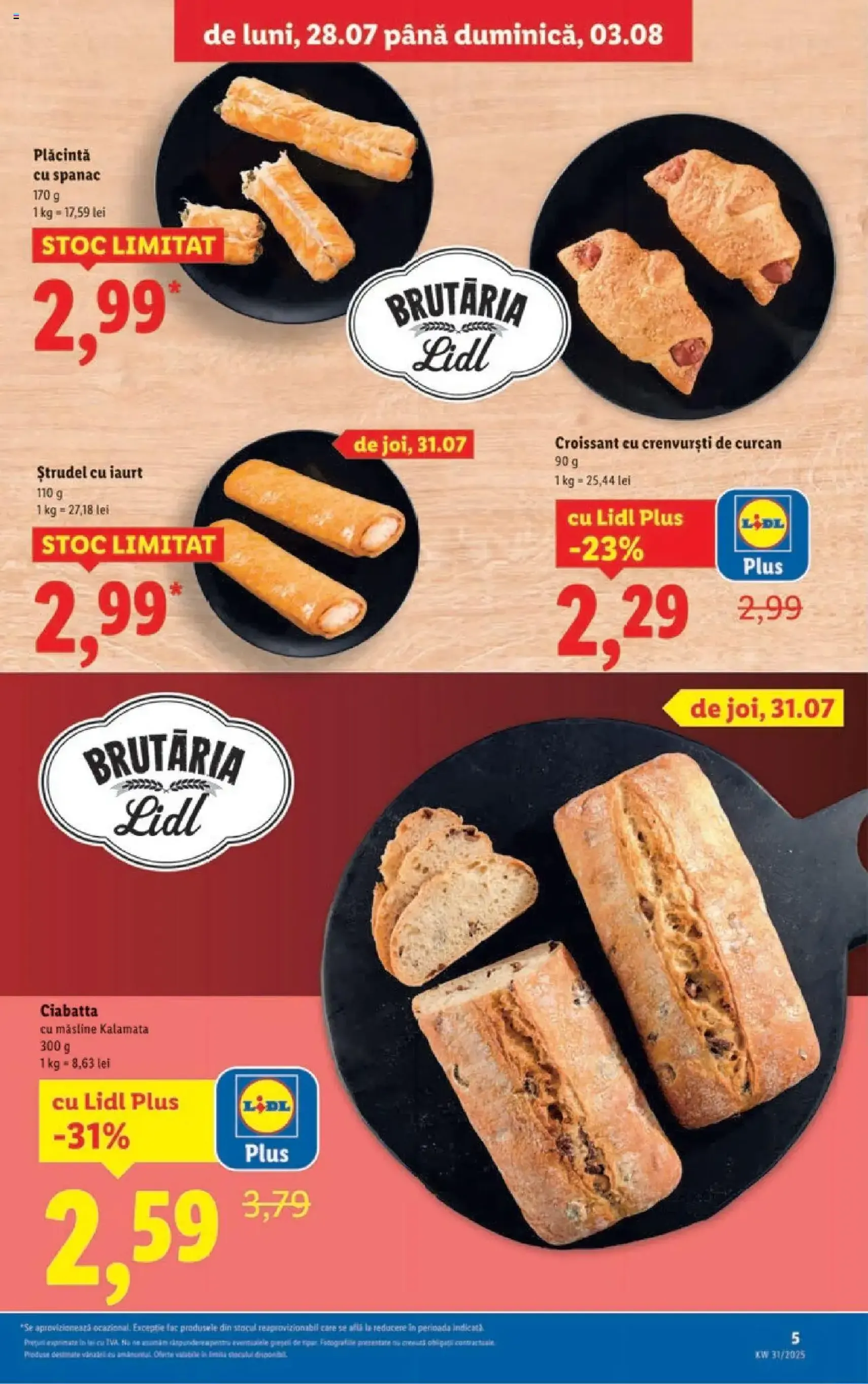 Catalog Lidl - cataloage valabile începând cu 28.07.2025 pagina 5 din 40 Catalog Lidl - cataloage valabile începând cu 28.07.2025 pagina 5 din 40