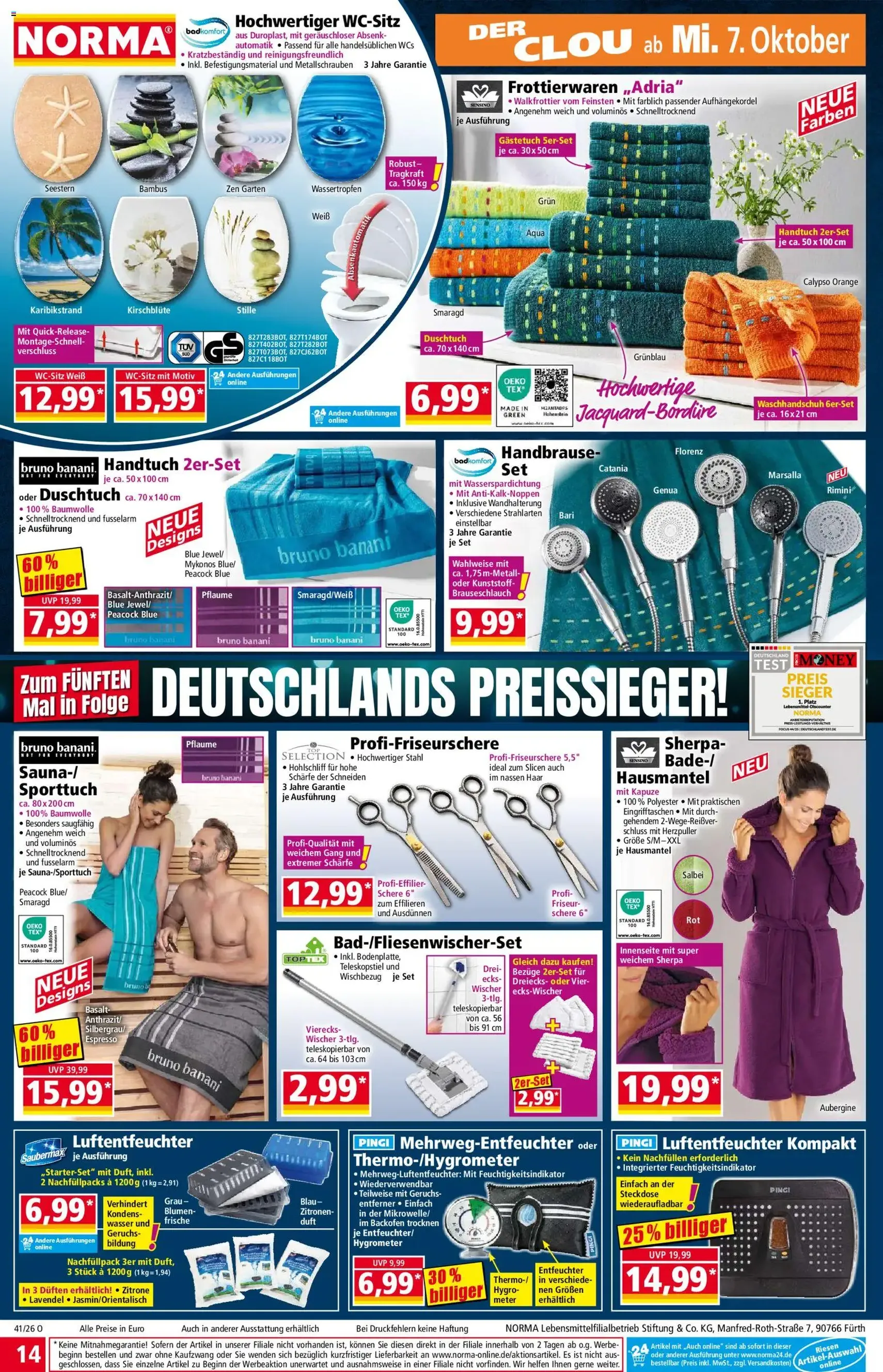 Norma Prospekt - Gültiger Prospekt ab 05.10.2026, Seite 14 von insgesamt 27