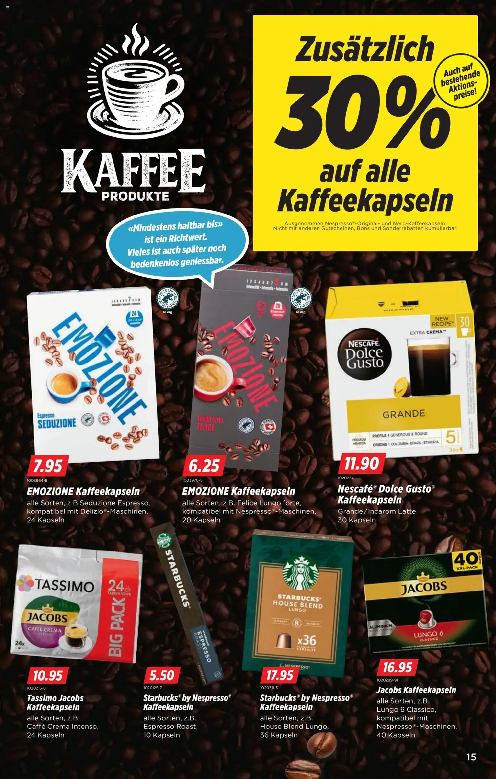 Denner aktionen - Gültiger Prospekt ab 17.09.2026, Seite 15 von insgesamt 22