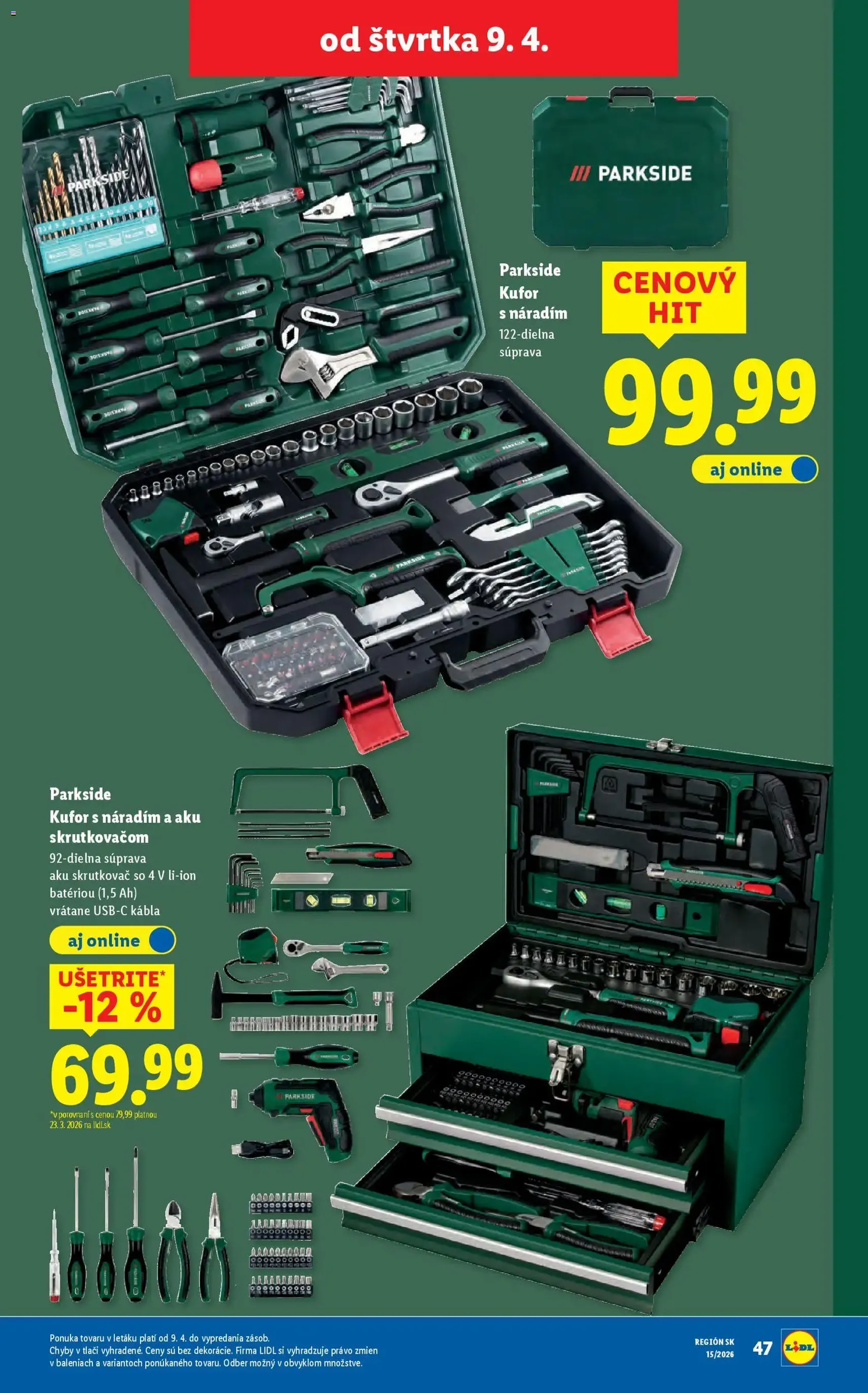 Lidl leták - platný leták od 06.04.2026 strana 74 z 87