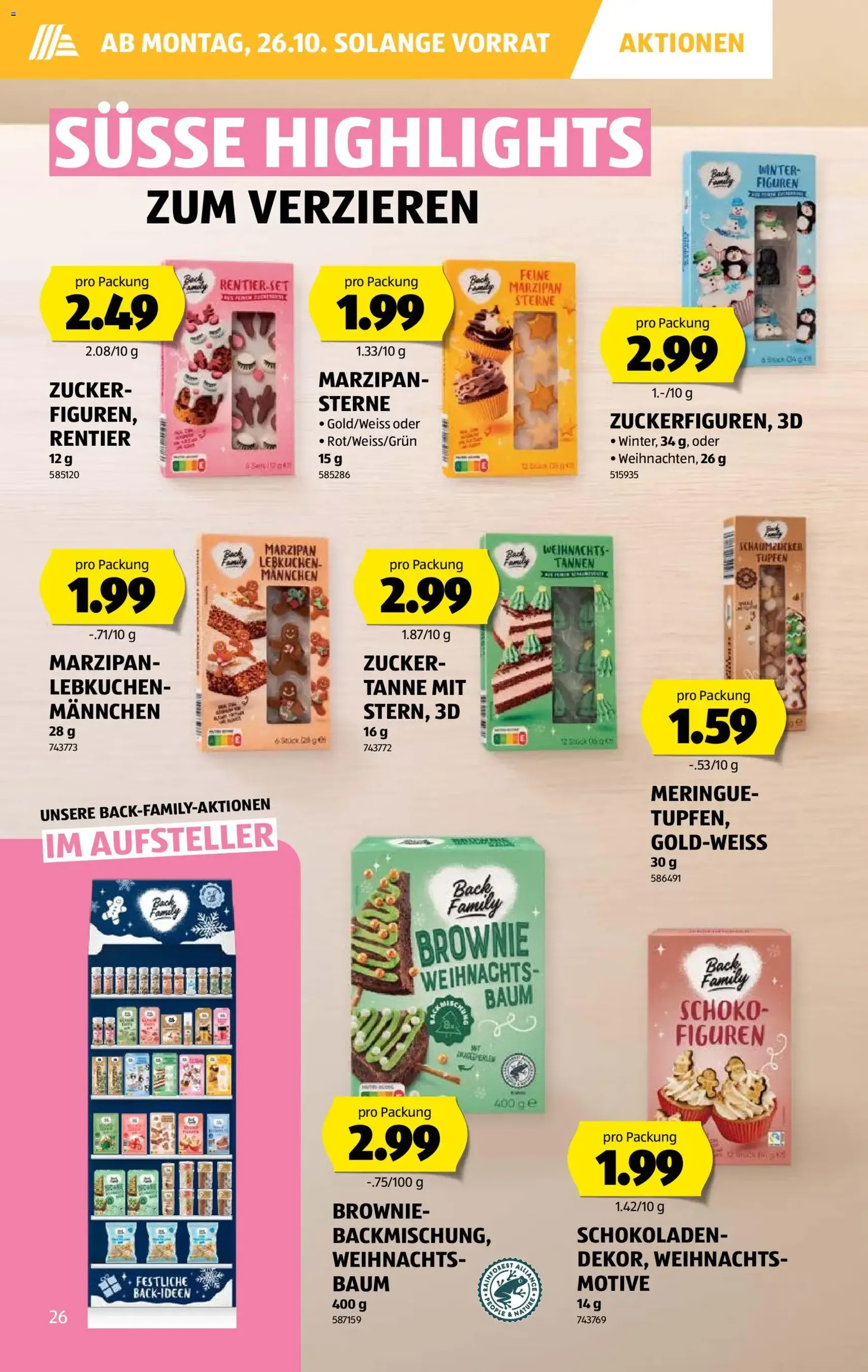 Aldi aktionen - Gültiger Prospekt ab 22.10.2026, Seite 26 von insgesamt 32