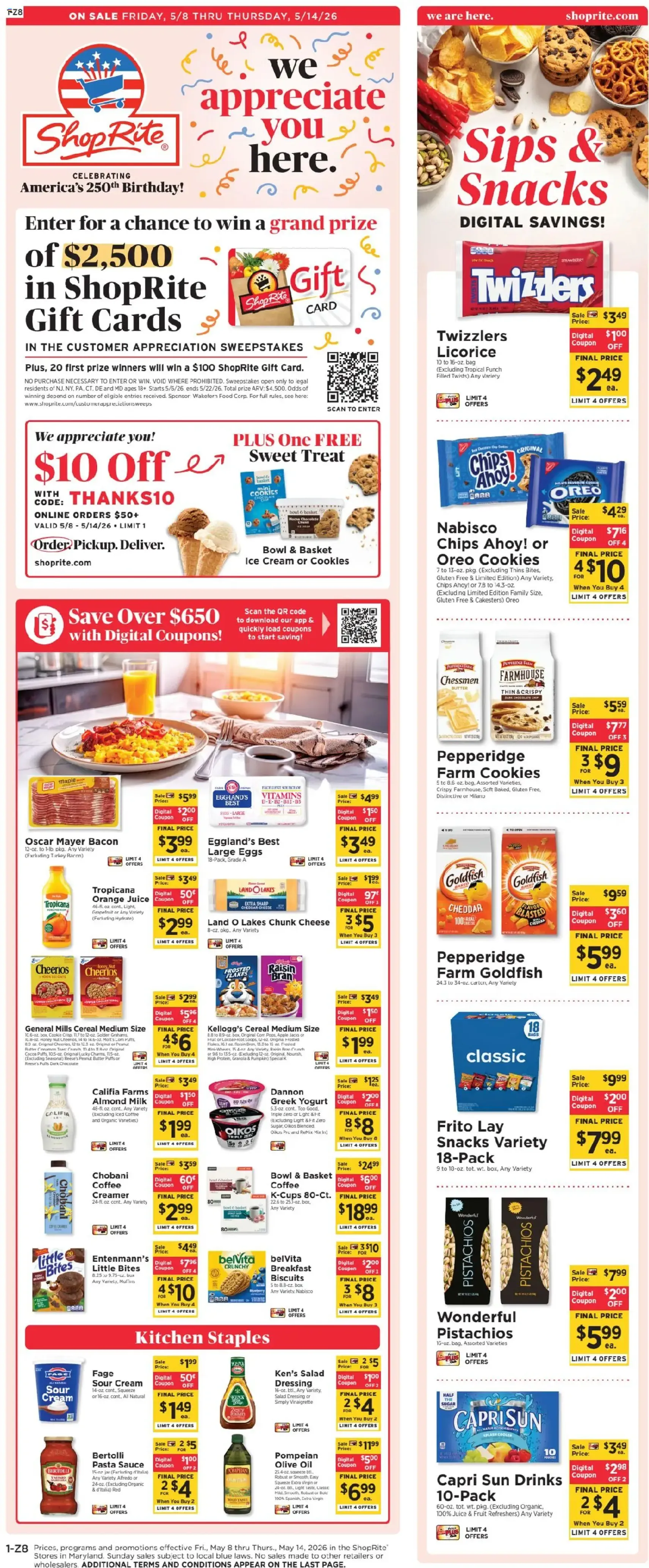 ShopRite Weekly Ad - valid flyer from 05/08/2026, page 2 of 13