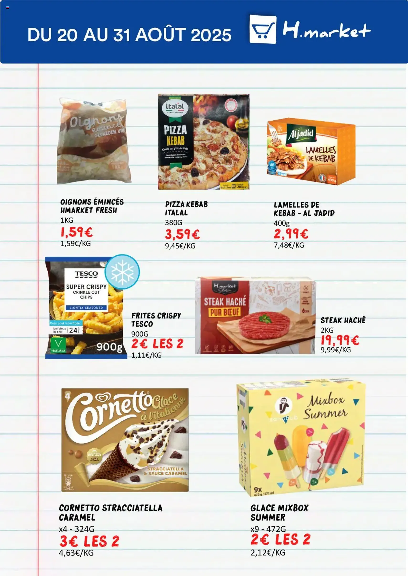 Hmarket catalogue - brochure valable à partir du 20/08/2025, page 12 sur 16 Hmarket catalogue - brochure valable à partir du 20/08/2025, page 12 sur 16