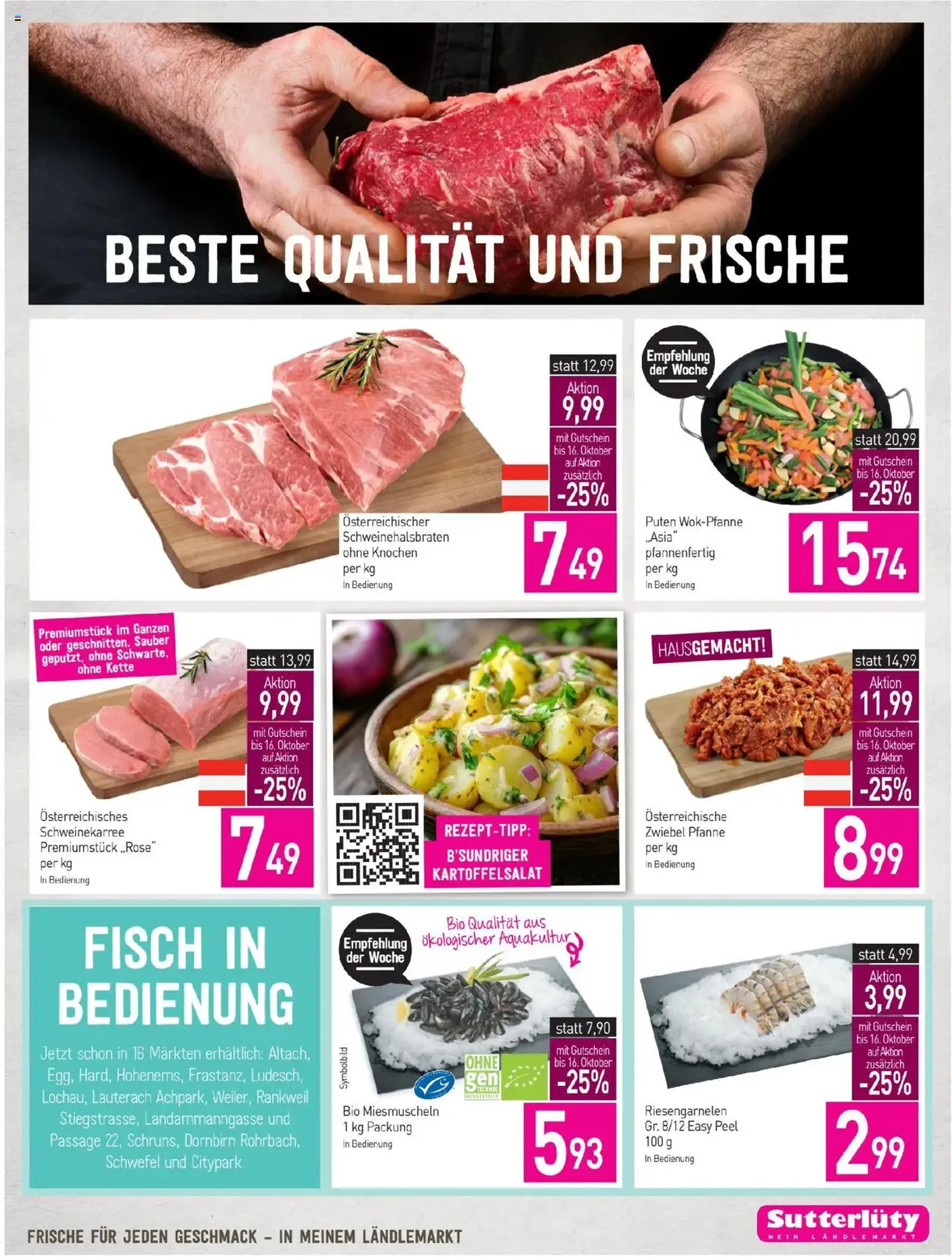 Sutterlüty Flugblatt - Gültiger Prospekt ab 09.10.2025, Seite 11 von insgesamt 24
