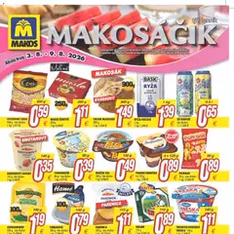 Makos leták - náhľad letáku platný od 03.08.2026