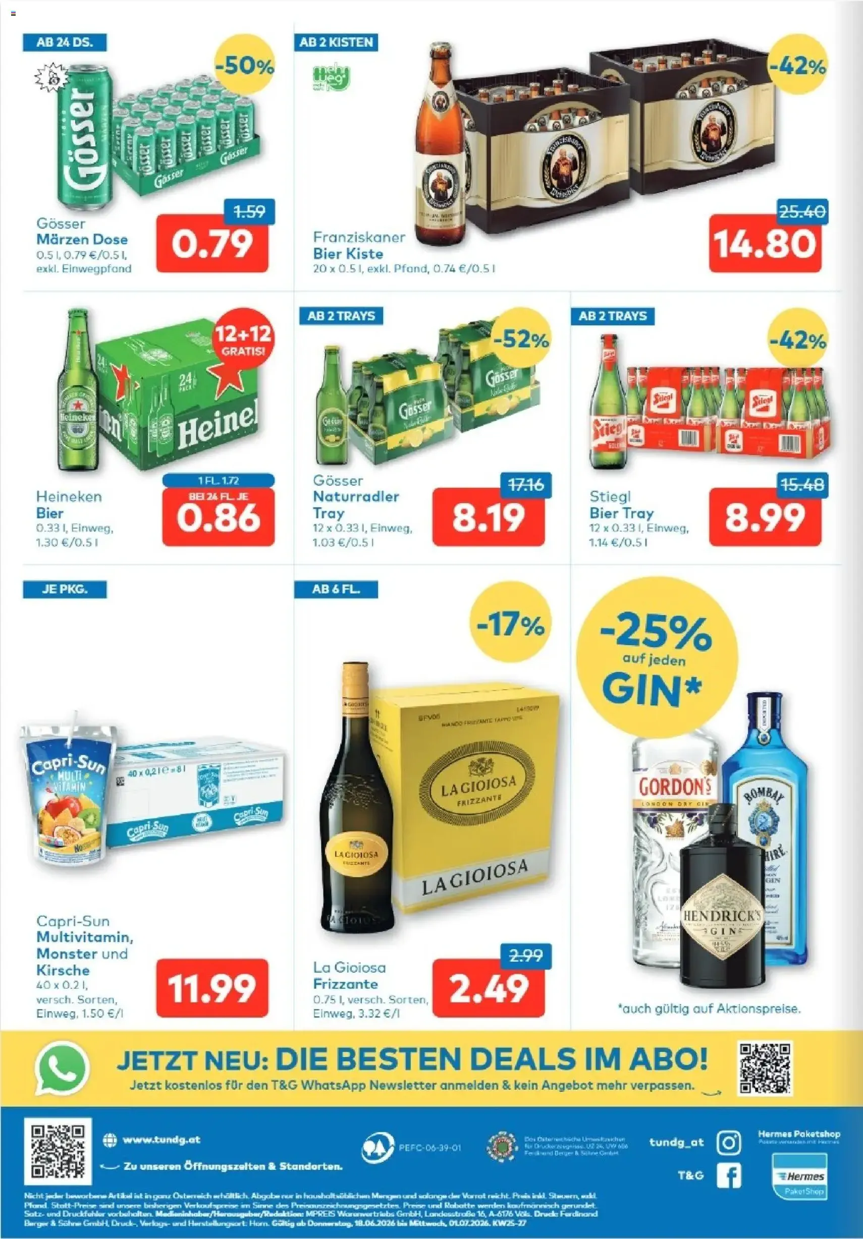 T&G Flugblatt - Gültiger Prospekt ab 18.06.2026, Seite 8 von insgesamt 10