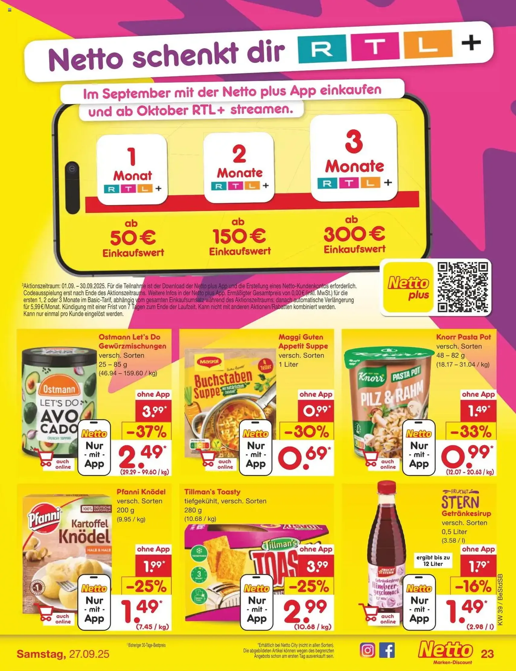 Netto Marken-Discount Prospekt - Gültiger Prospekt ab 22.09.2025, Seite 25 von insgesamt 63