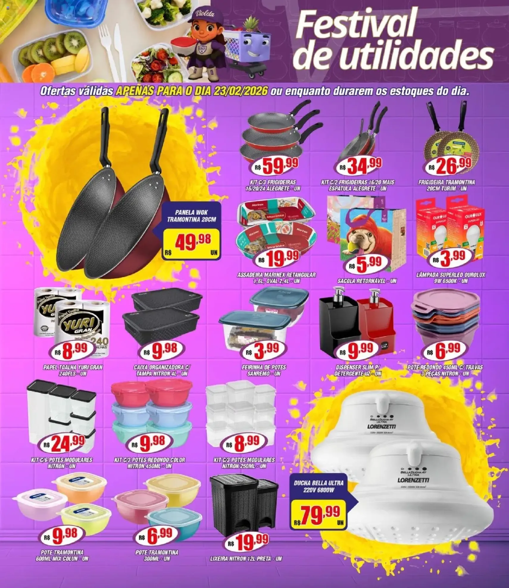 Violeta Supermercados - Ofertas da semana - folheto válido a partir de 23/02/2026 página 2 de 2