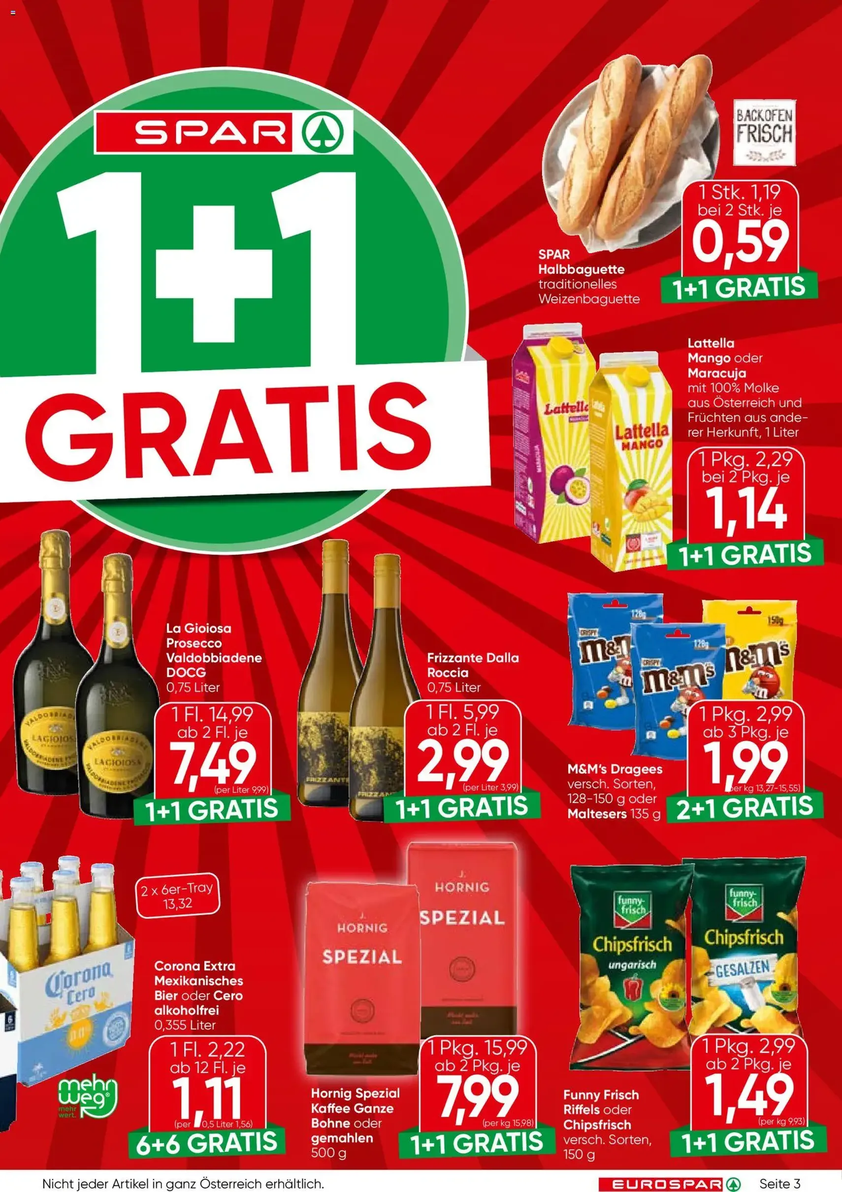 Eurospar Flugblatt - Gültiger Prospekt ab 03.06.2026, Seite 3 von insgesamt 16
