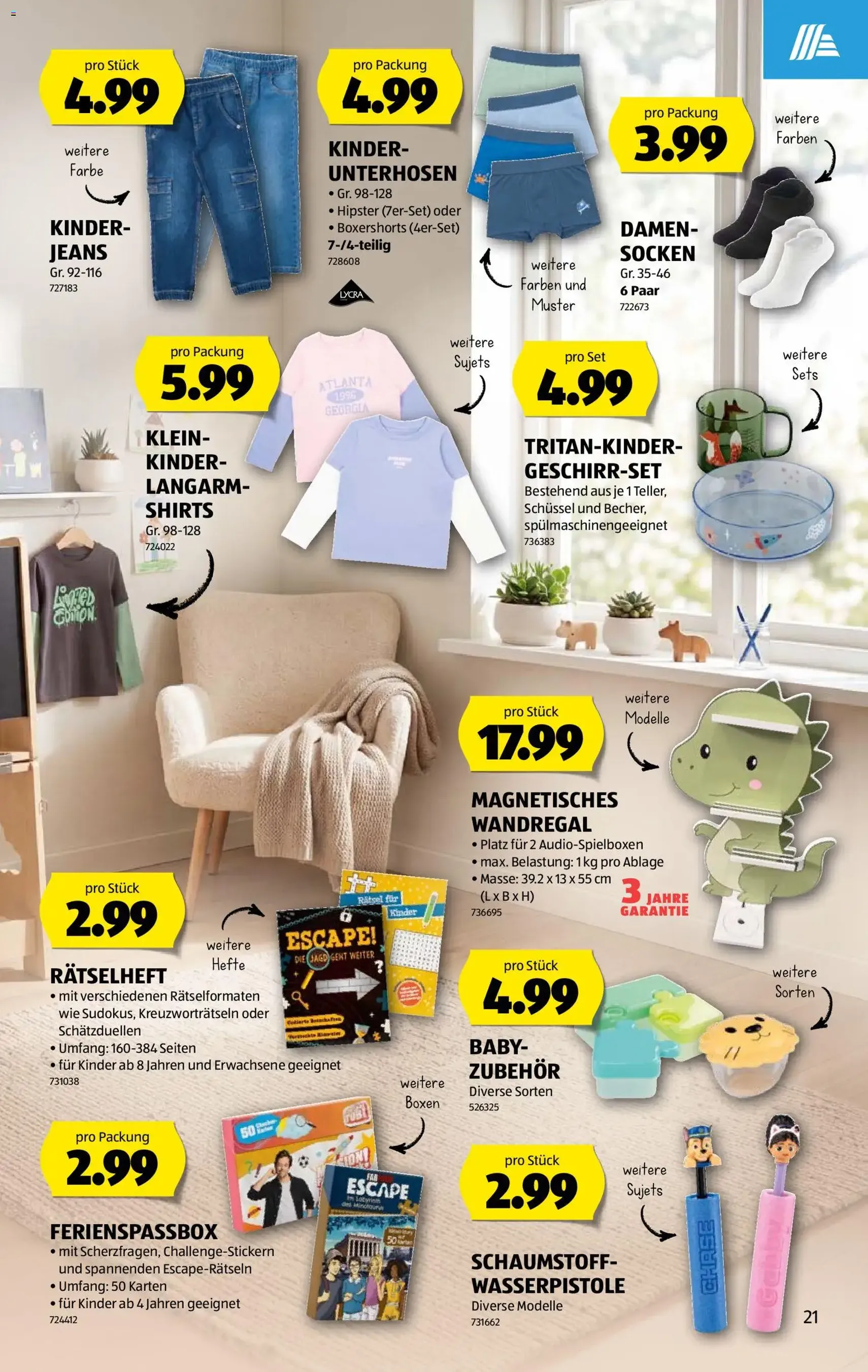 Aldi aktionen - Gültiger Prospekt ab 06.08.2026, Seite 21 von insgesamt 36