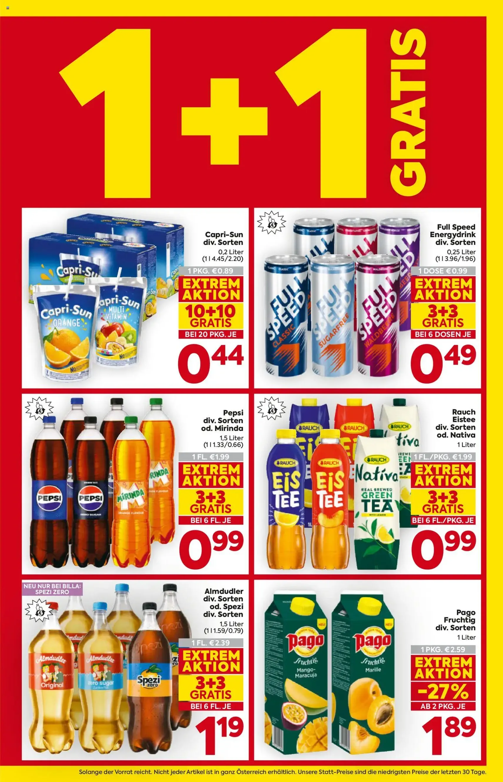 Billa - Flugblatt - Gültiger Prospekt ab 06.08.2026, Seite 3 von insgesamt 16