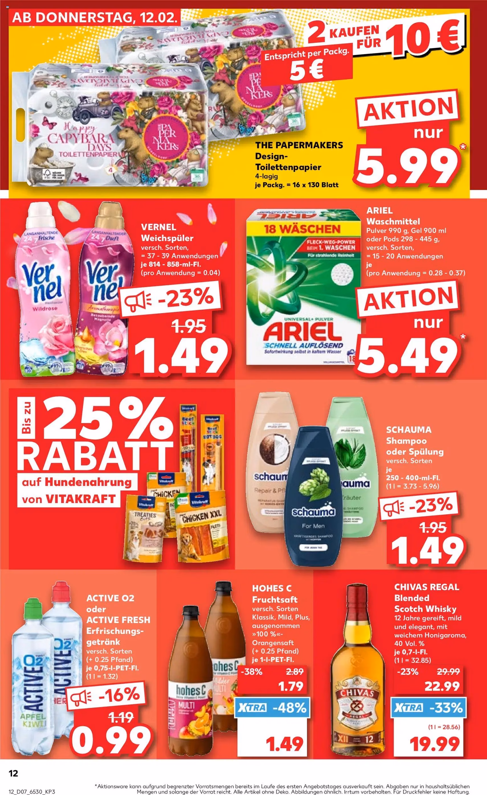 Kaufland Prospekt - Gültiger Prospekt ab 12.02.2026, Seite 12 von insgesamt 55