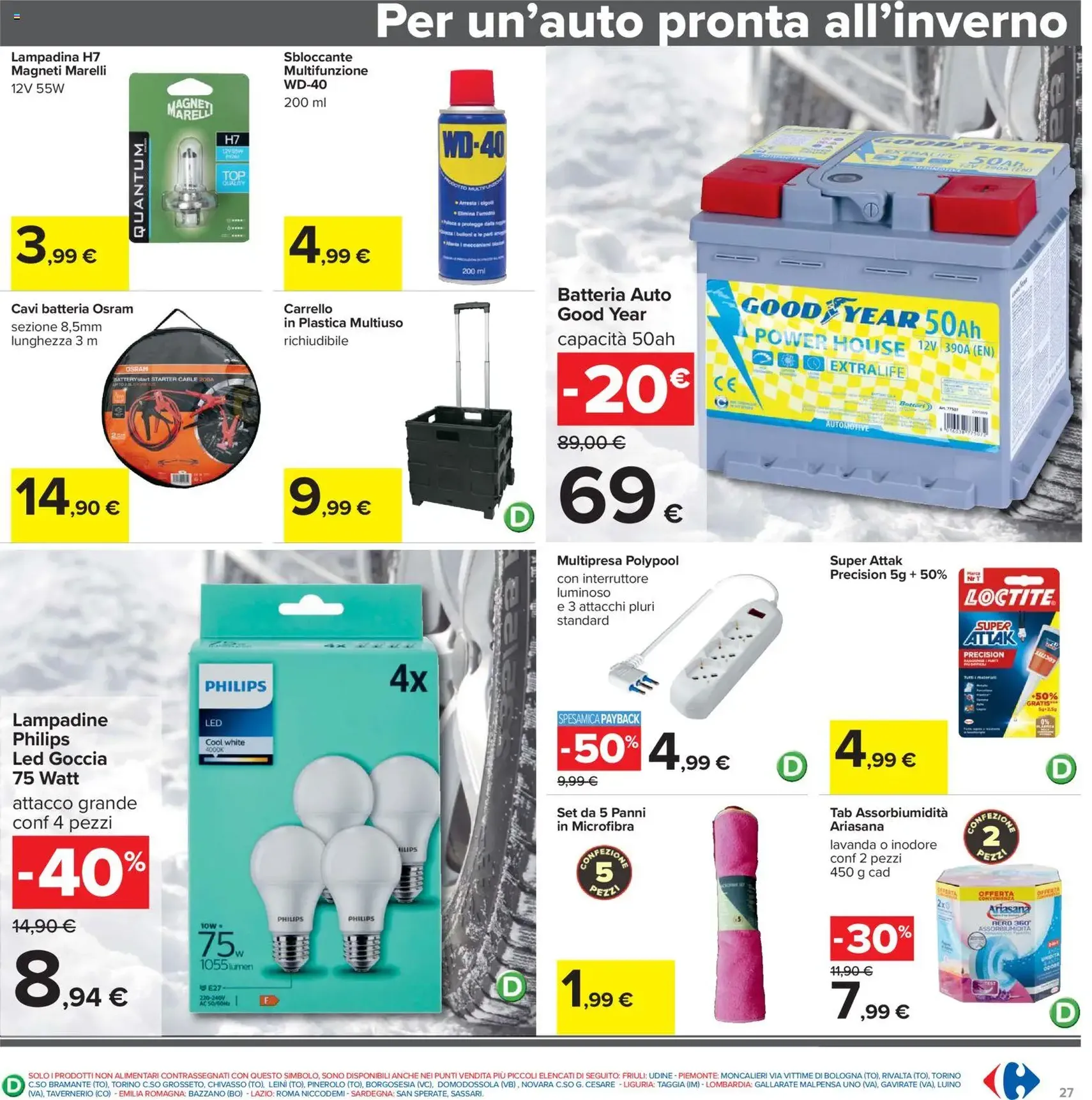 Volantino Carrefour - volantino valido dal 02/01/2026 pagina 27 di 36