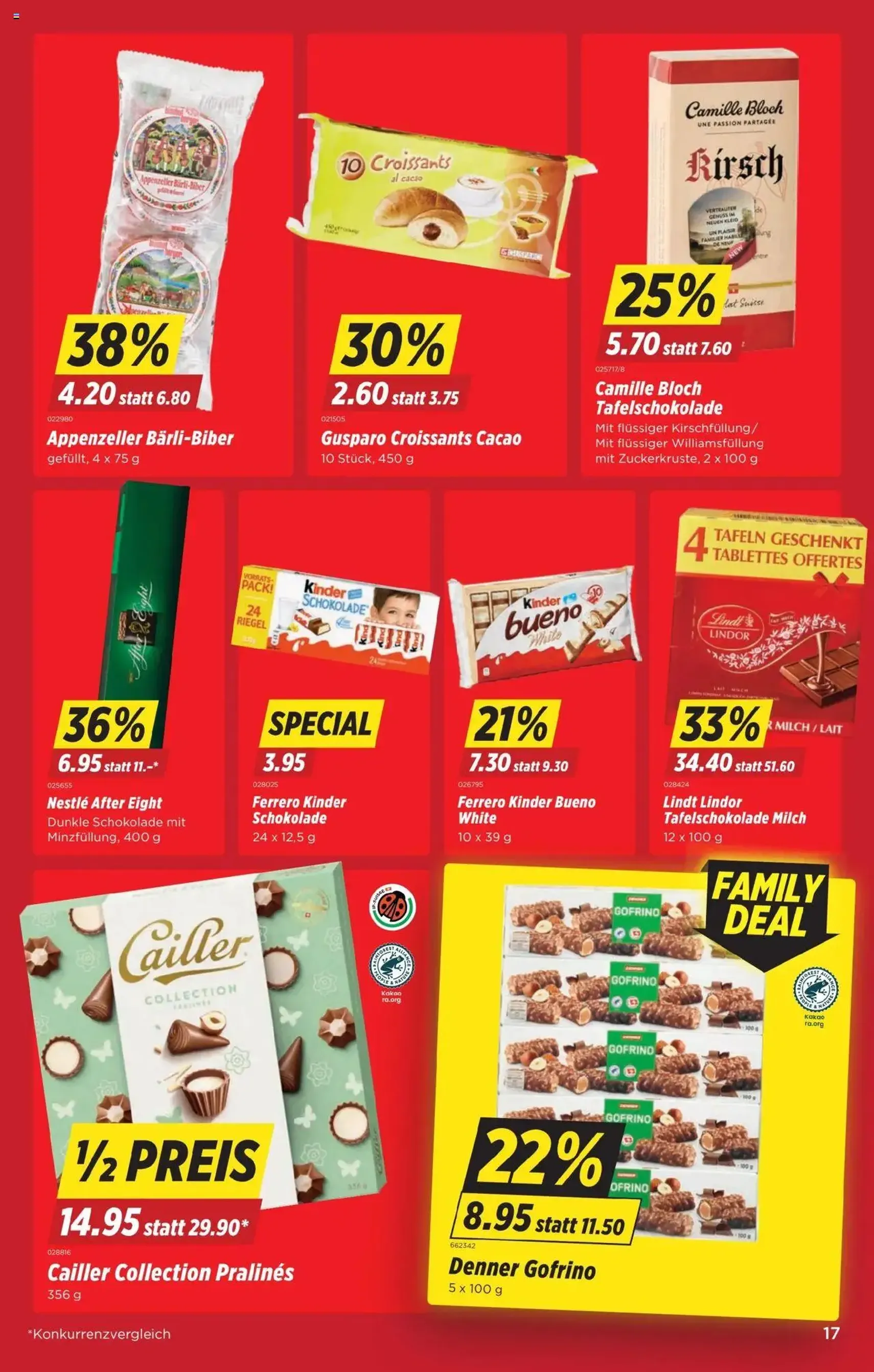 Denner Aktionen - Gültiger Prospekt ab 02.09.2025, Seite 17 von insgesamt 24 Denner Aktionen - Gültiger Prospekt ab 02.09.2025, Seite 17 von insgesamt 24