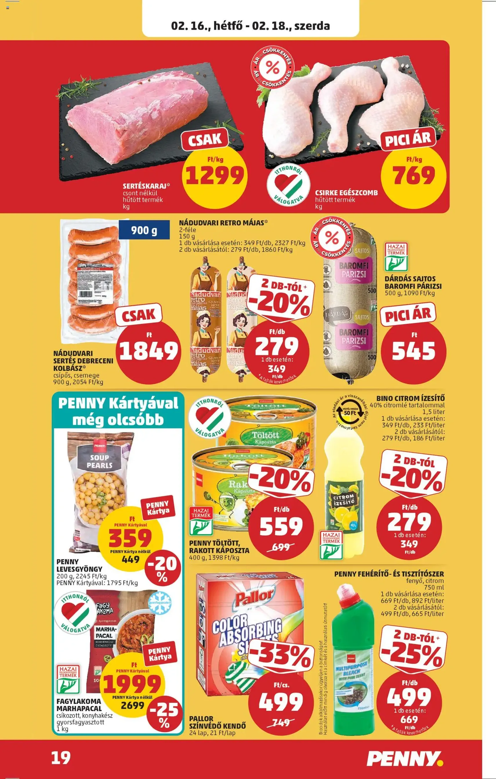 PENNY Akciós újság - 2026.02.12. érvényes szórólap 23 oldal 42 oldalból