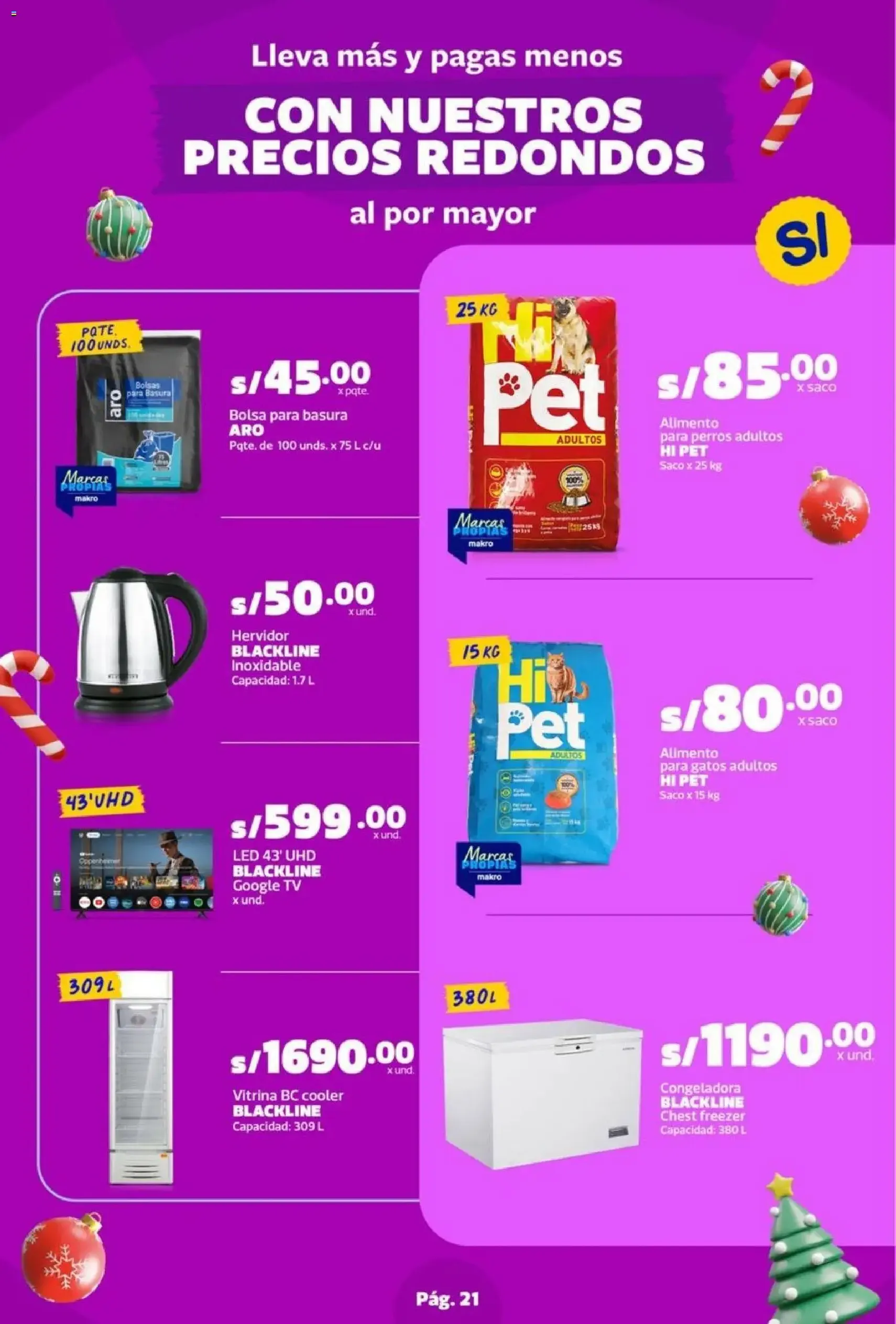Makro - Catálago Precios Redondos vig#23 - folleto válido desde 06/11/2025 página 21 de 23