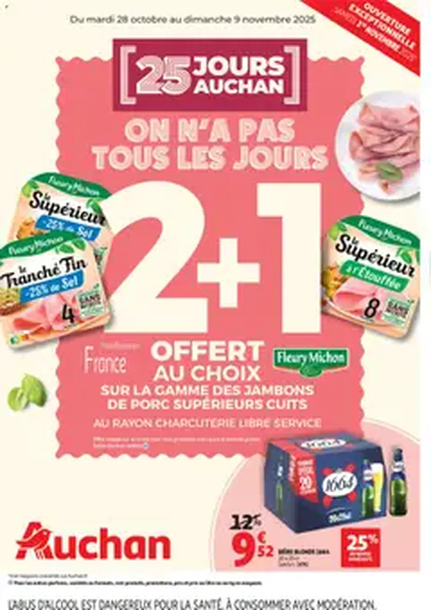 Auchan folder / publicité - geldige folder vanaf 28/10/2025 pagina 1 van 1