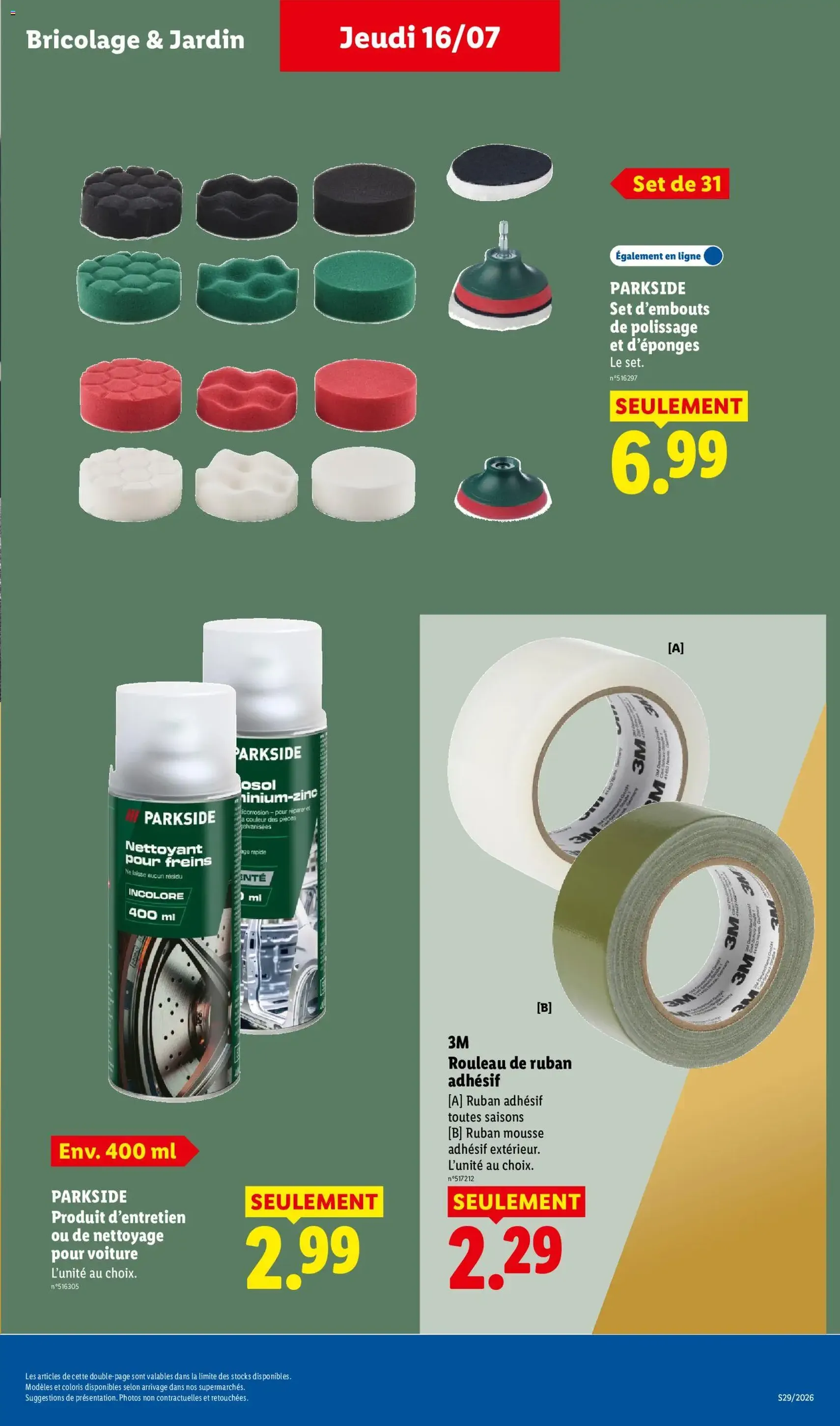 LIDL catalogue - brochure valable à partir du 16/07/2026, page 35 sur 61