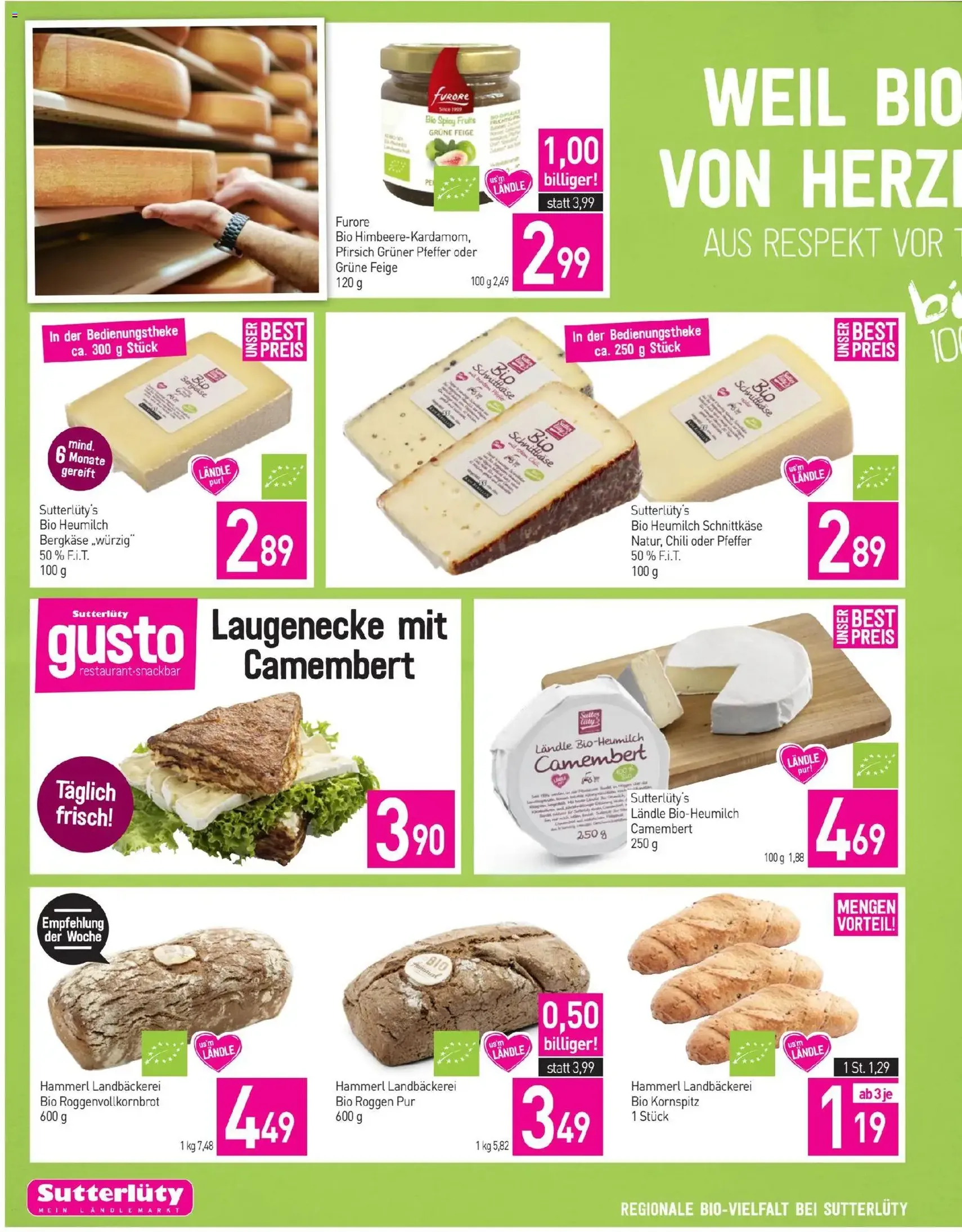 Sutterlüty Flugblatt - Gültiger Prospekt ab 24.09.2026, Seite 10 von insgesamt 20